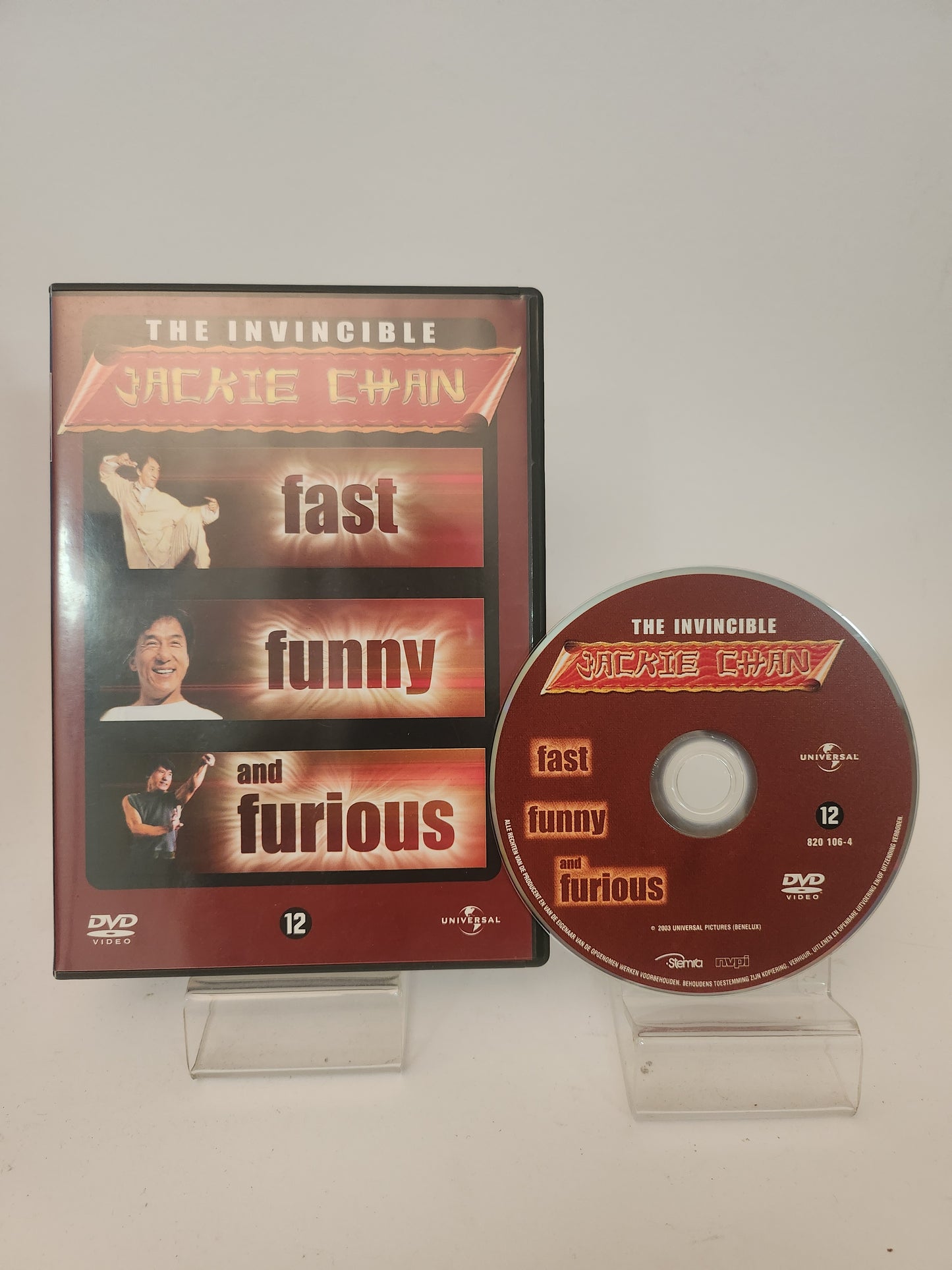 Invincible Jackie Chan: Fast, Funny and Furious DVD