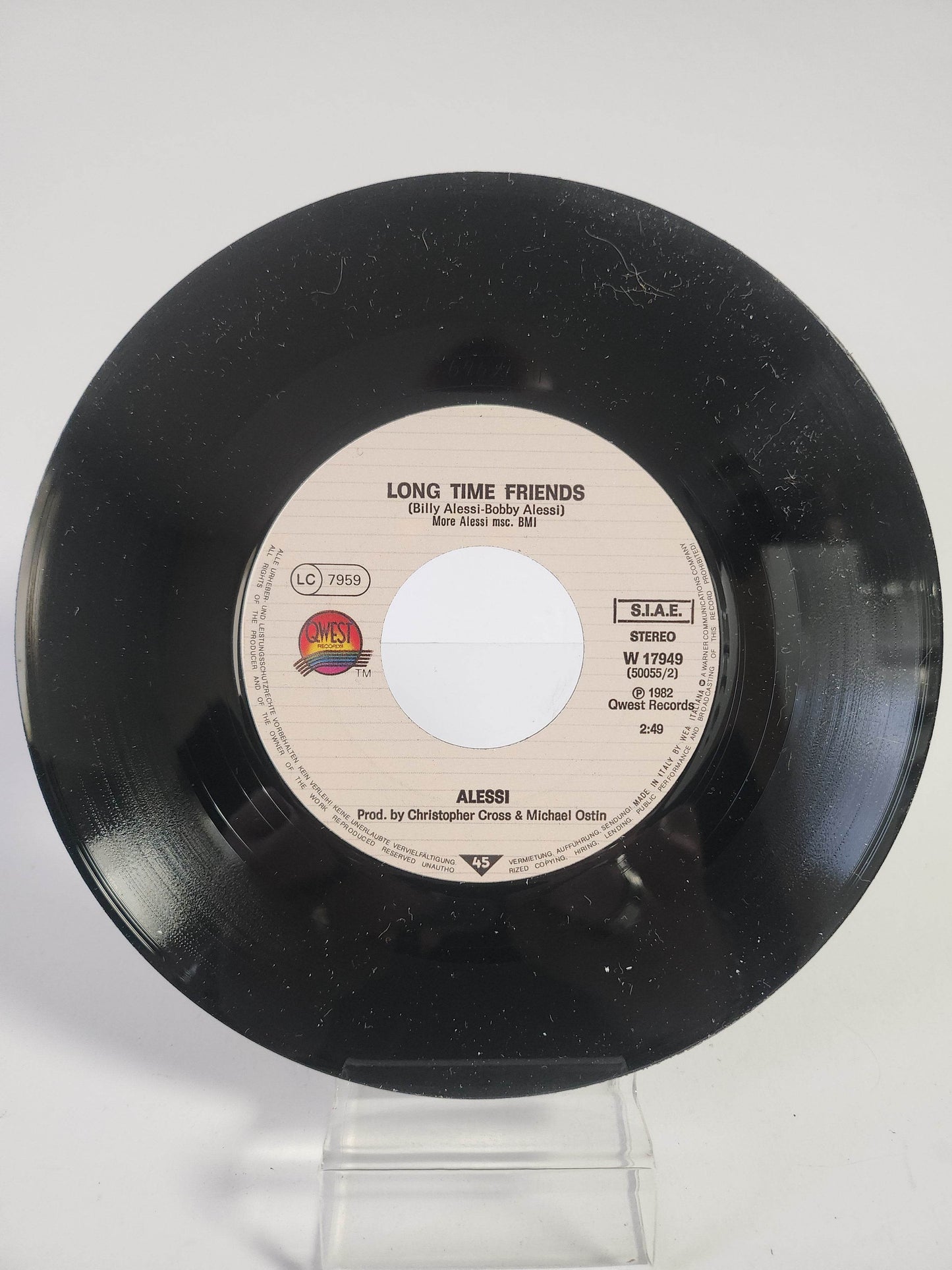 Alessi: Put Away Your Love Single Vinyl - Feniks Gameshop