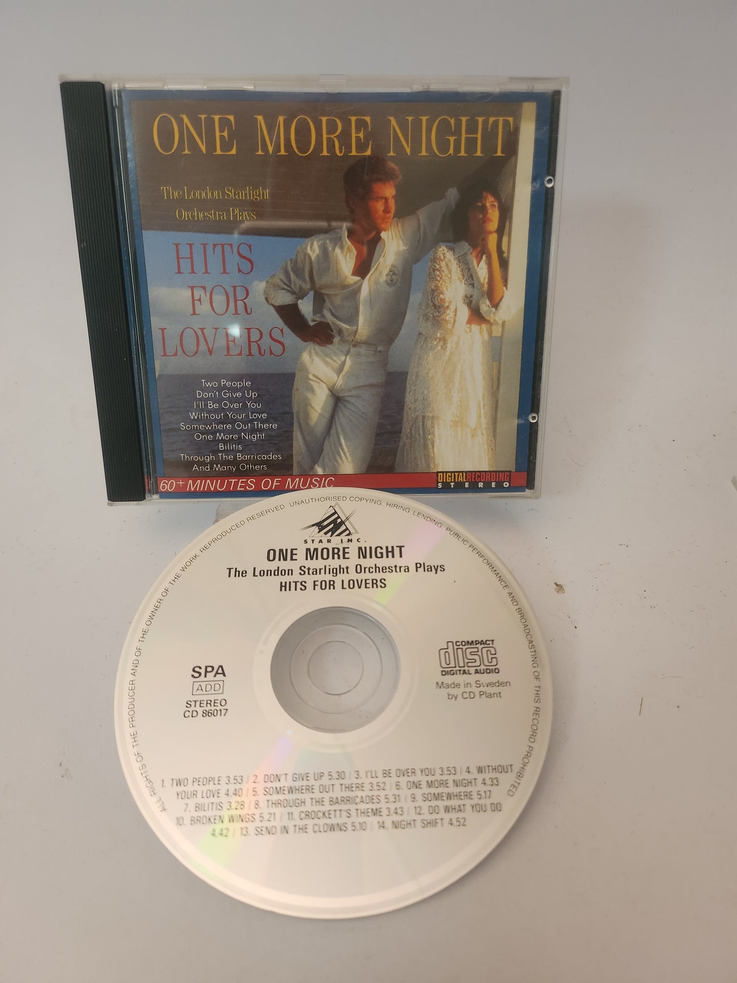 One More Night: Hits for Lovers CD
