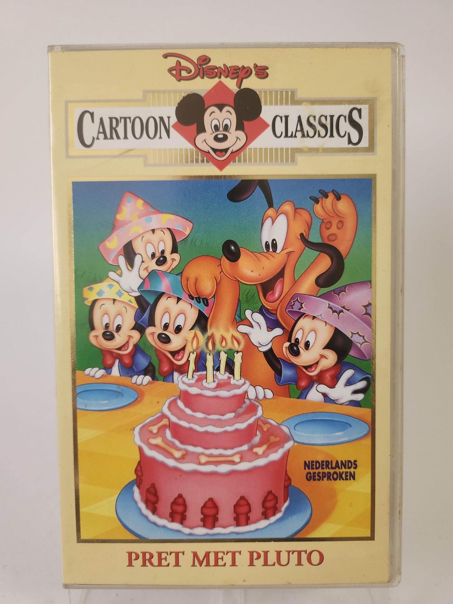 Disney Pret met Pluto VHS Kids - Feniks Gameshop