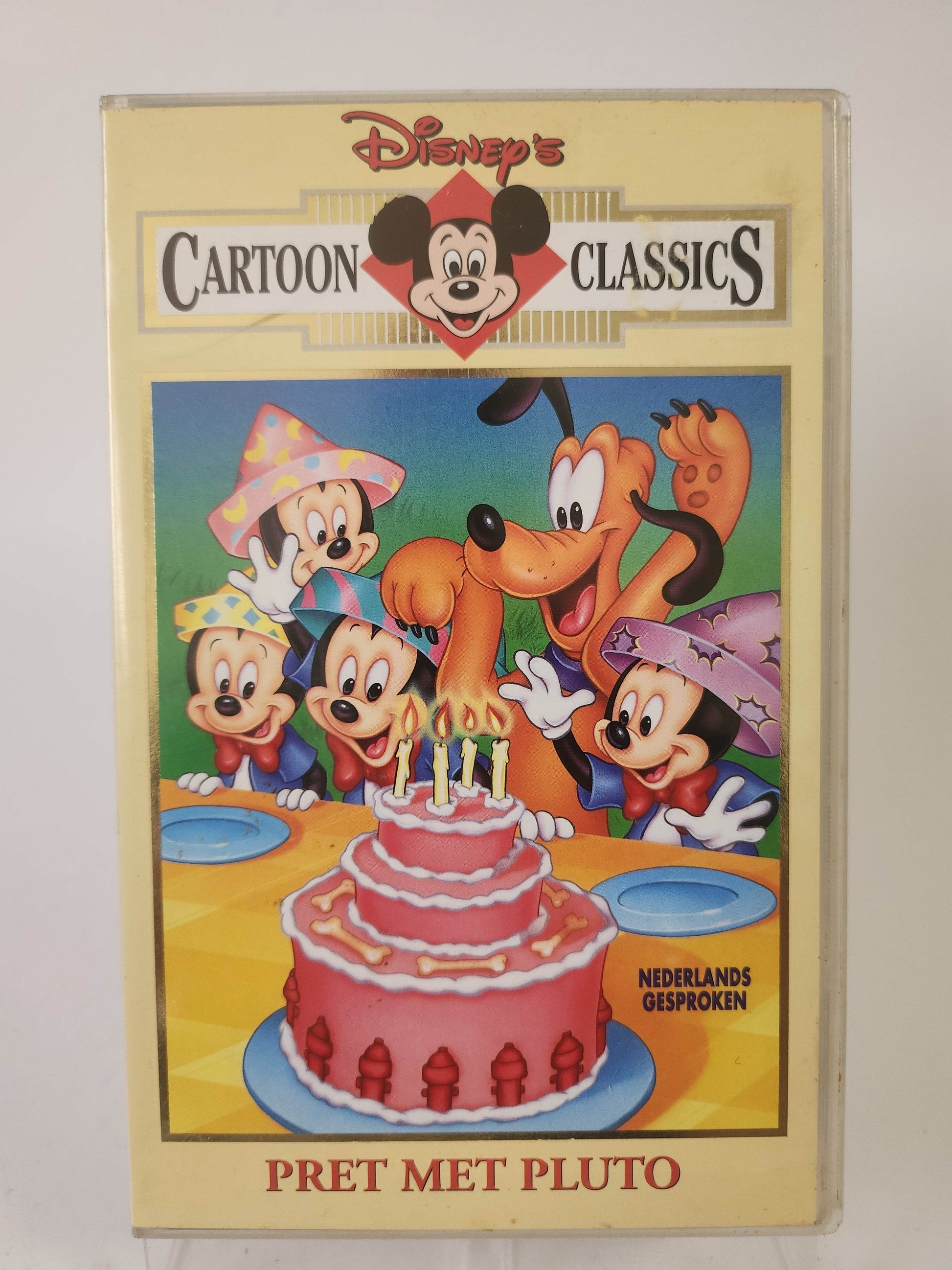 Disney Pret met Pluto VHS Kids - Feniks Gameshop