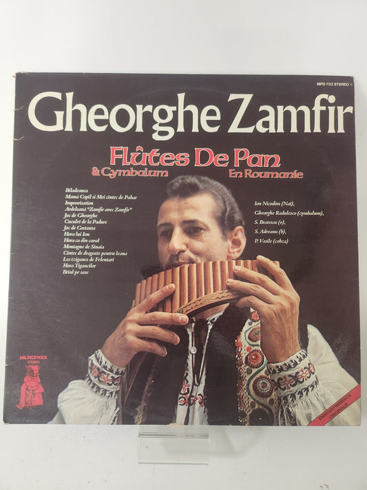 Flutes de Pan & Cymbalum en Roumanie: Gheorghe Zamfir LP Vinyl