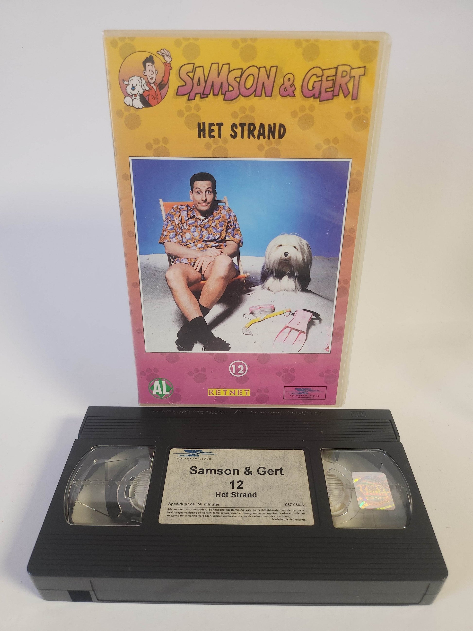 Samson & Gert het Strand Deel 12 VHS - Feniks Gameshop