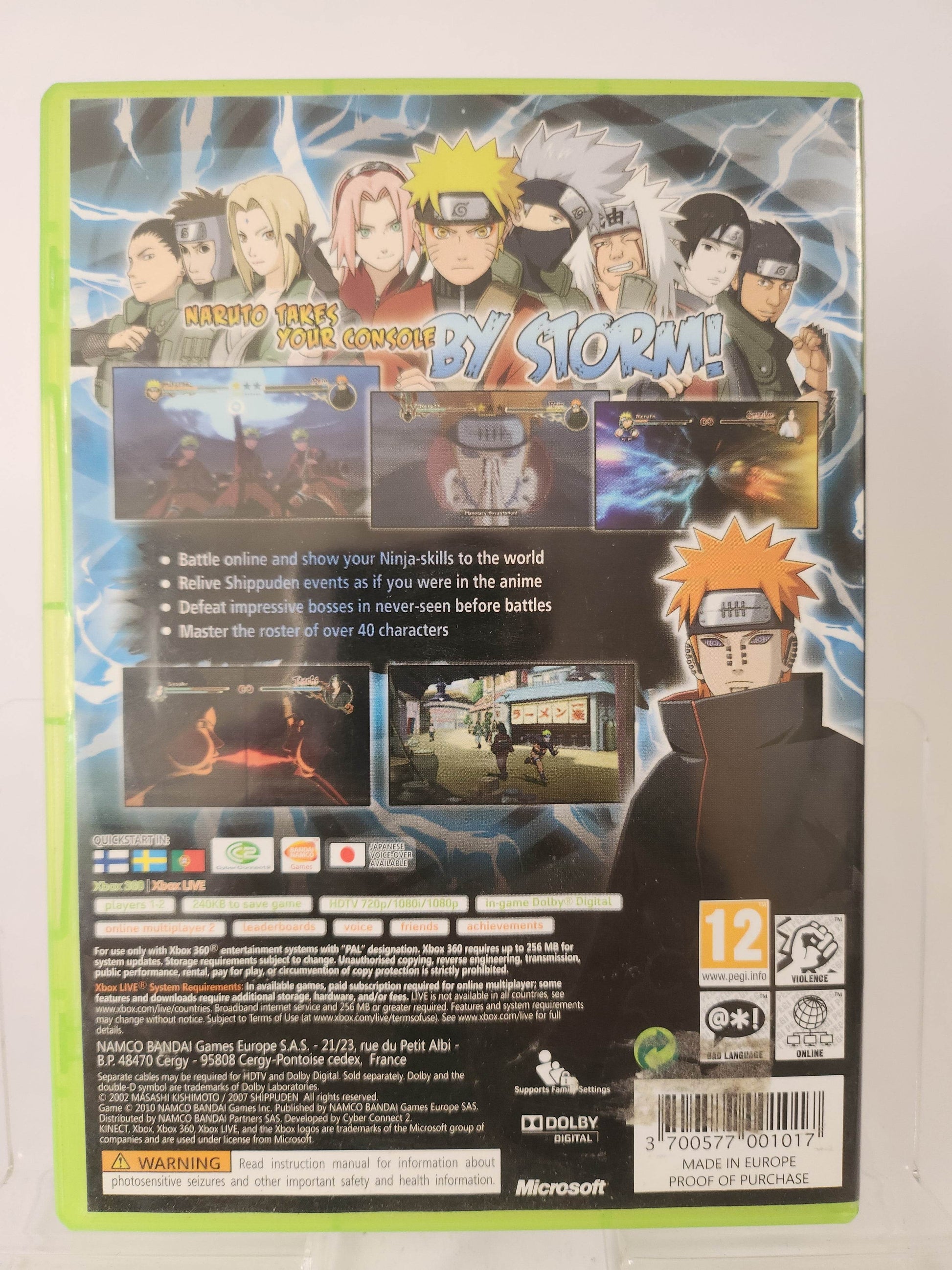 Naruto Schippuden Ultimate Ninja Storm 2 Xbox 360 - Feniks Gameshop
