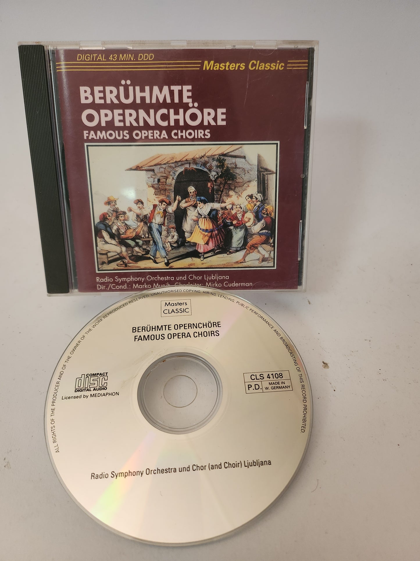 Berühmte Opernchöre CD