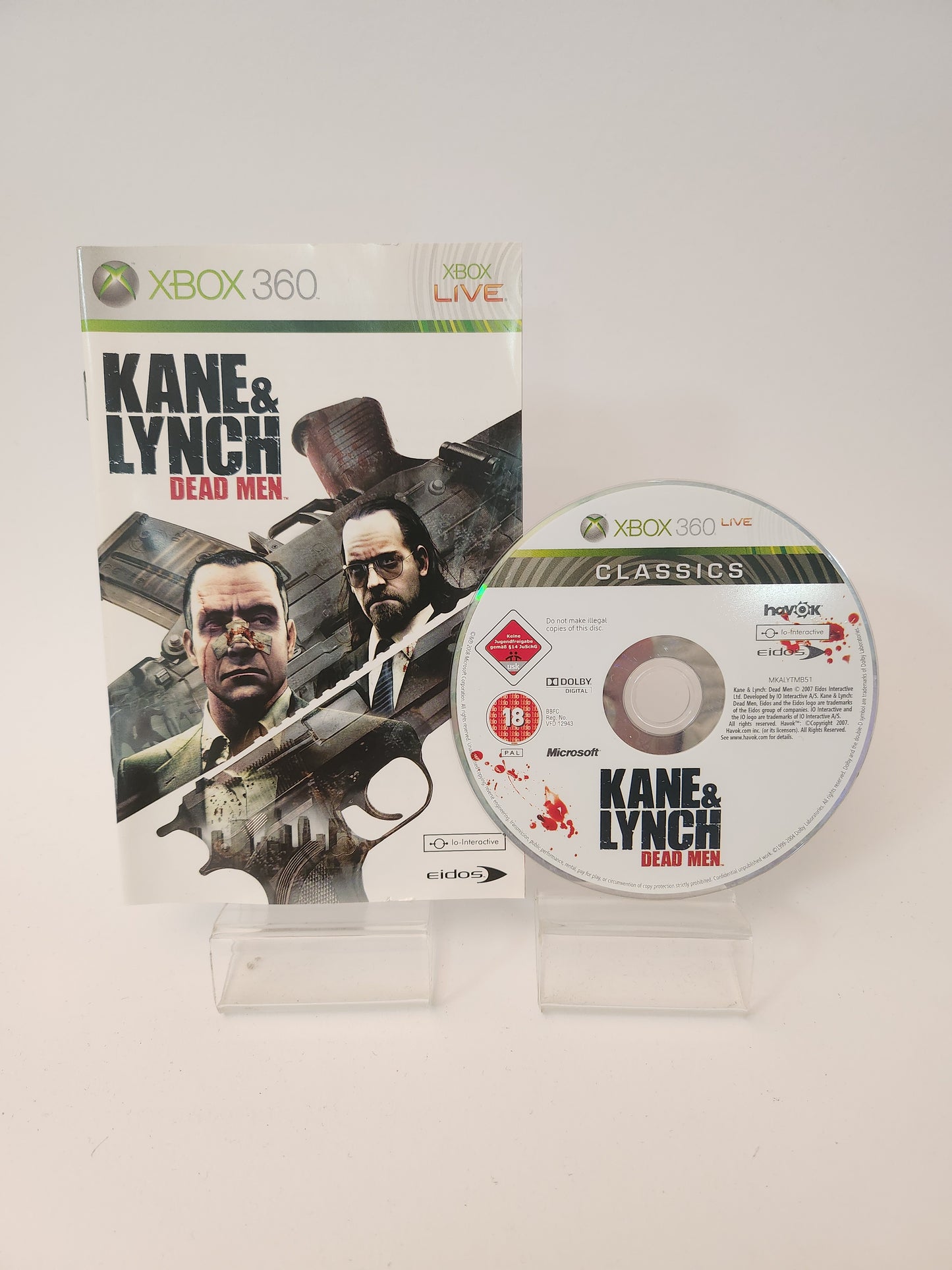 Kane &amp; Lynch Dead Man Classics Xbox 360