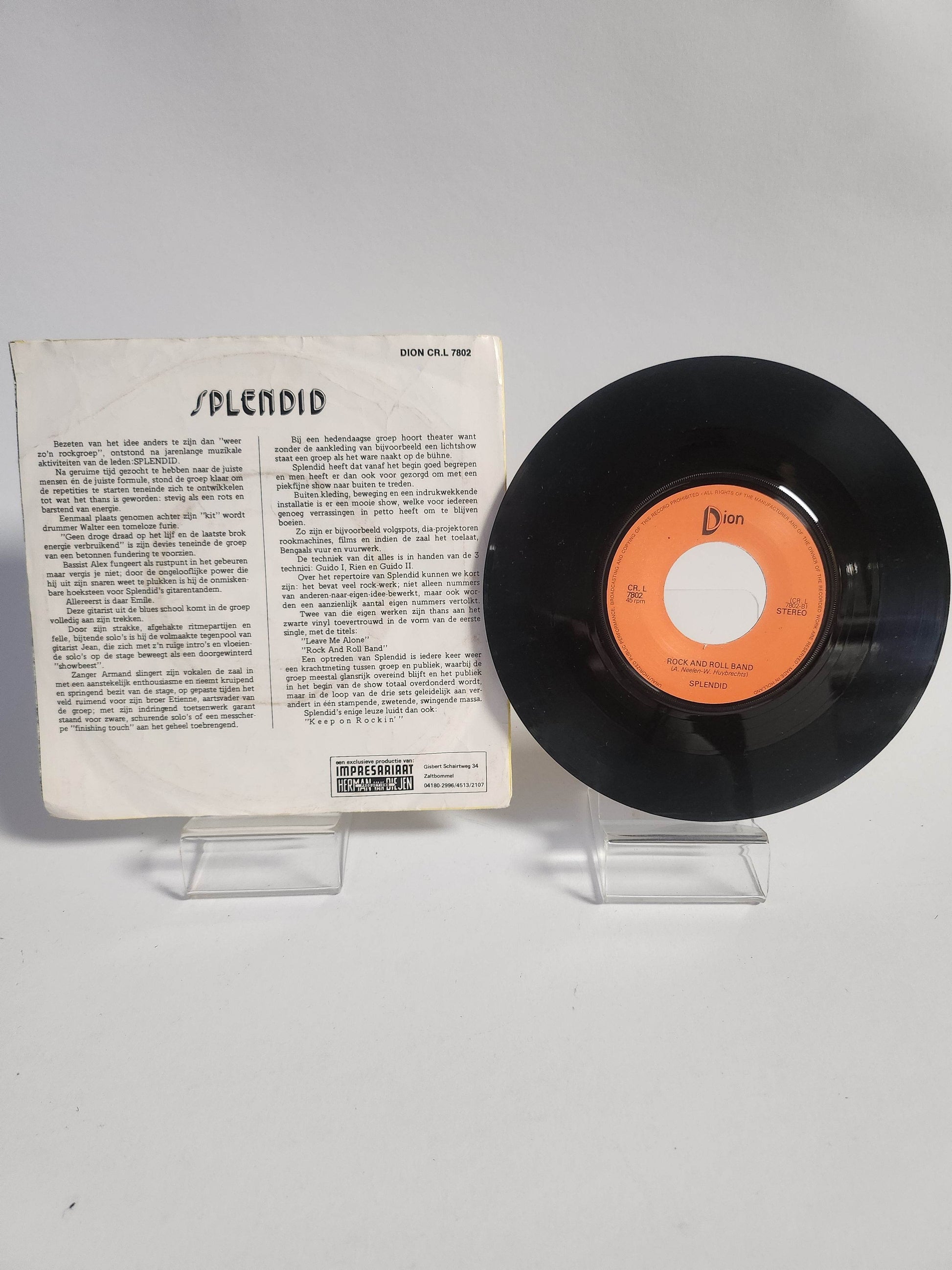 Splendid: Leave Me Alone Single Vinyl - Feniks Gameshop