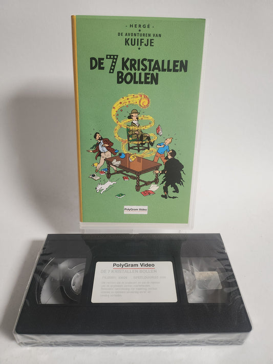 Kuifje "de 7 Kristallen Bollen" geseald VHS Kids