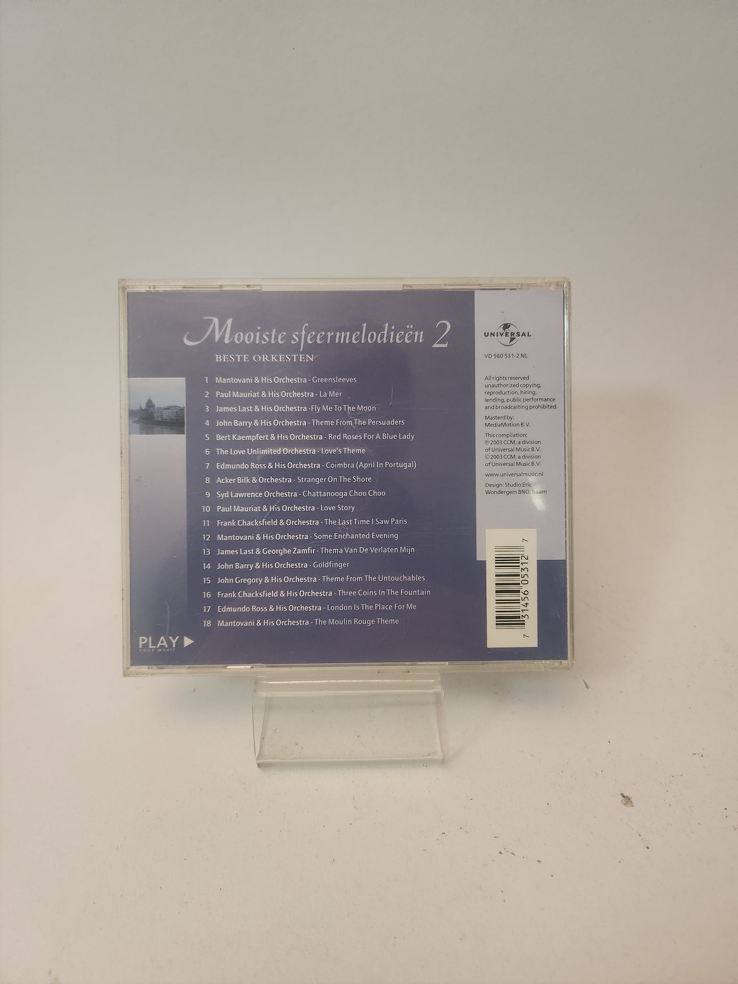Mooiste Sfeermelodieën 2 CD