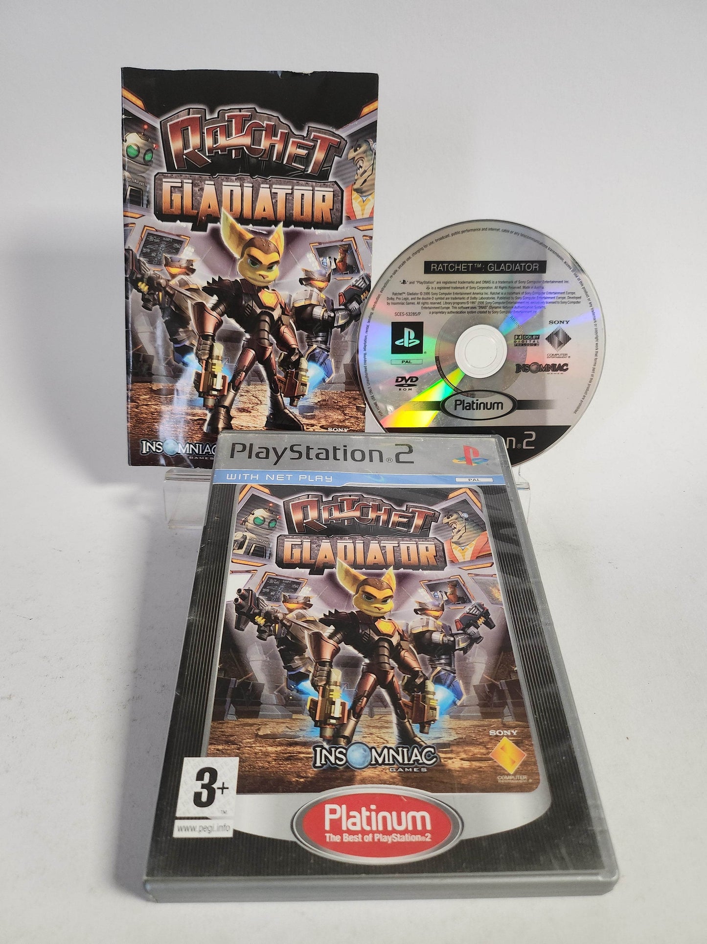Ratchet Gladiator Platinum Playstation 2 - Feniks Gameshop