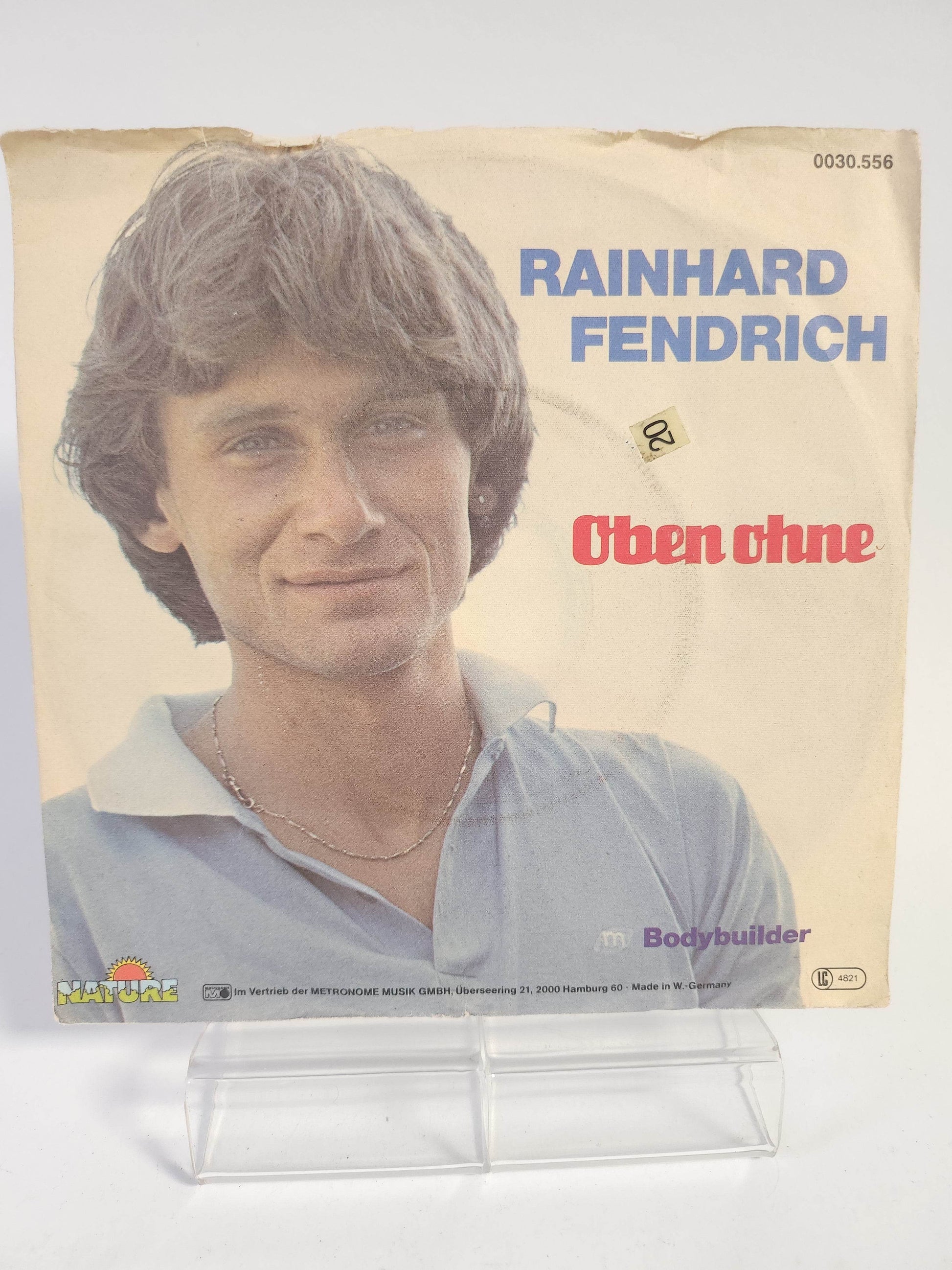 Rainhard Fendrich: Oben Ohne Single Vinyl - Feniks Gameshop