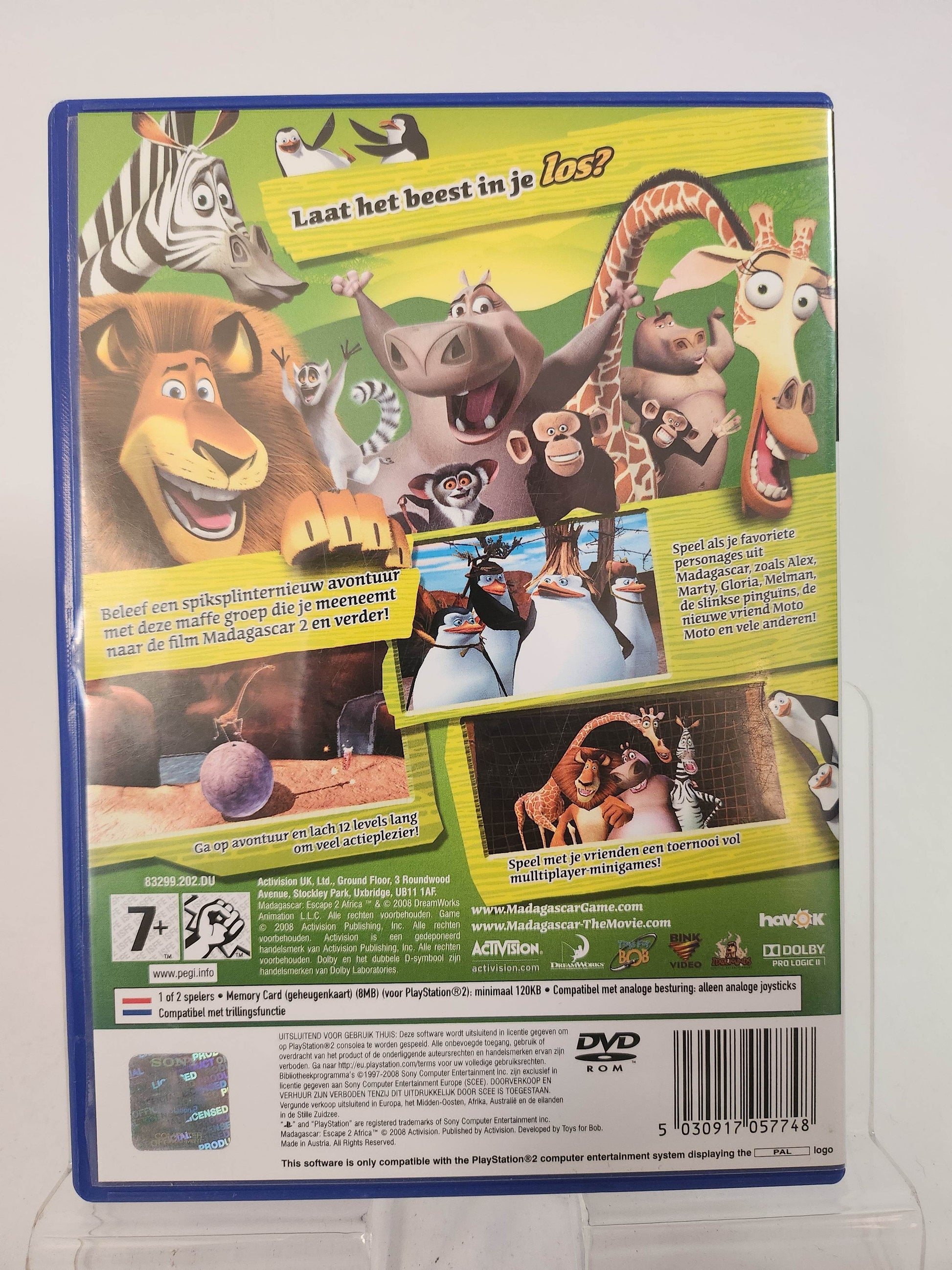 Madagascar 2 Playstation 2 - Feniks Gameshop