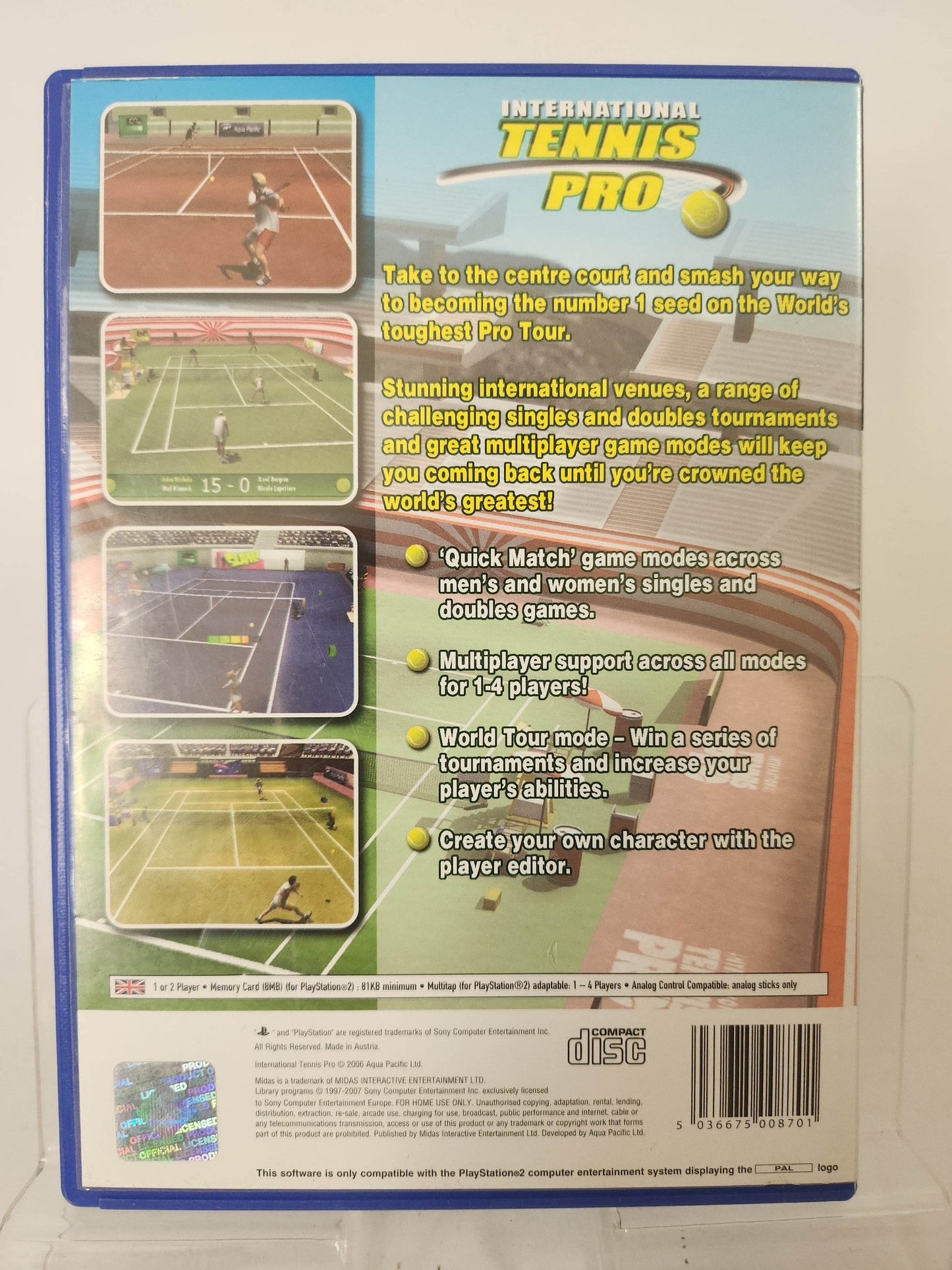 International Tennis Pro Playstation 2 - Feniks Gameshop