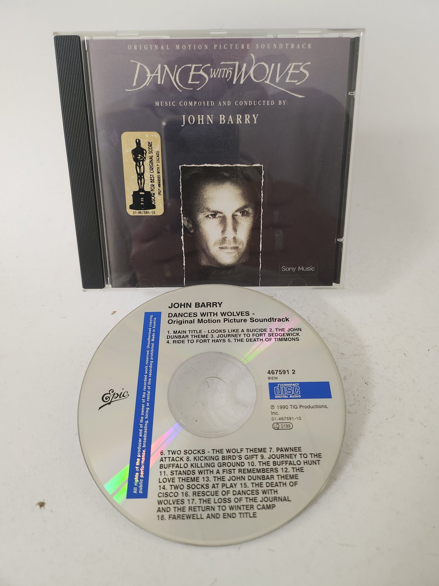 John Barry: Dances with Wolves CD