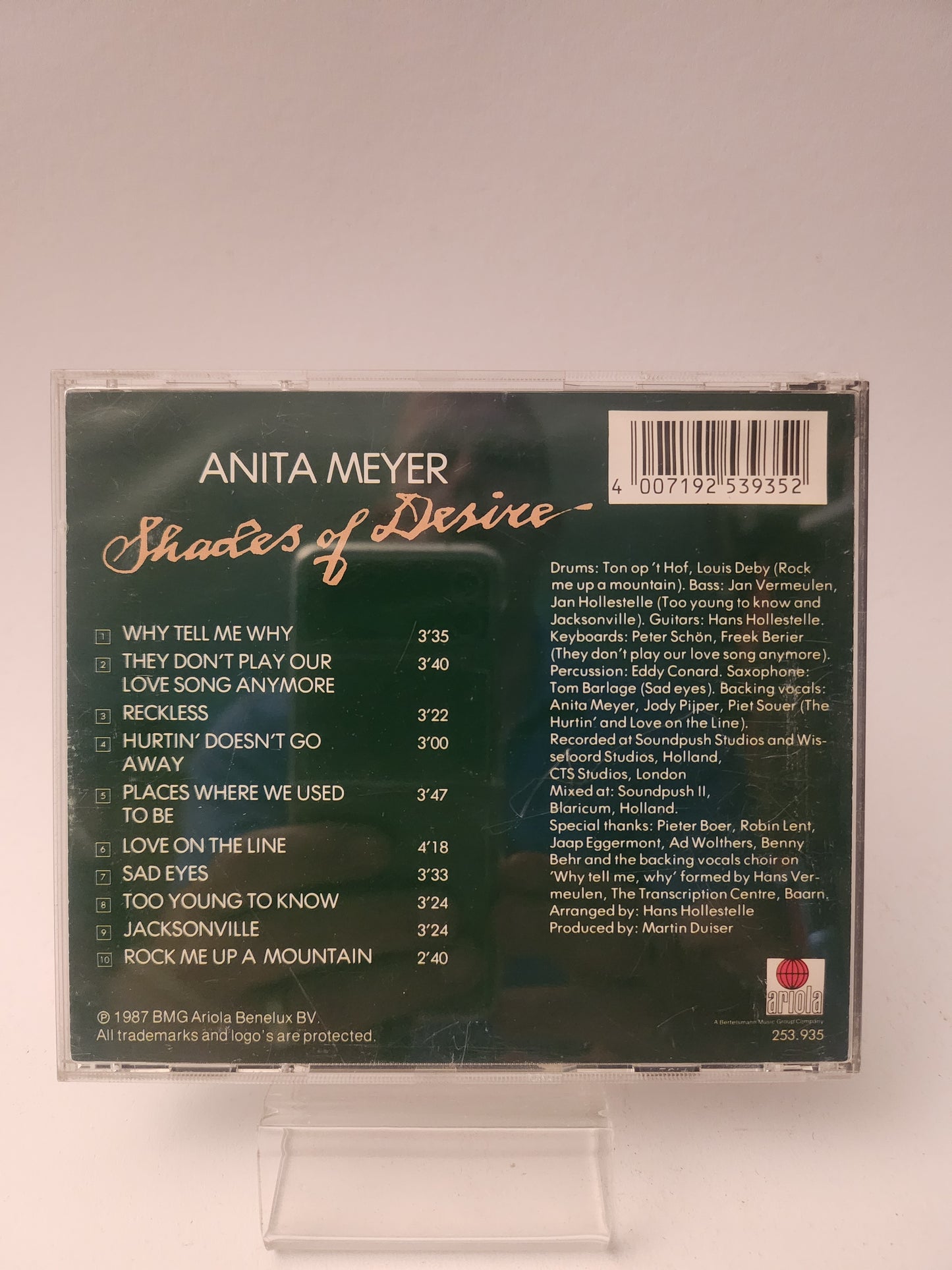 Anita Meyer: Shades of Desire CD
