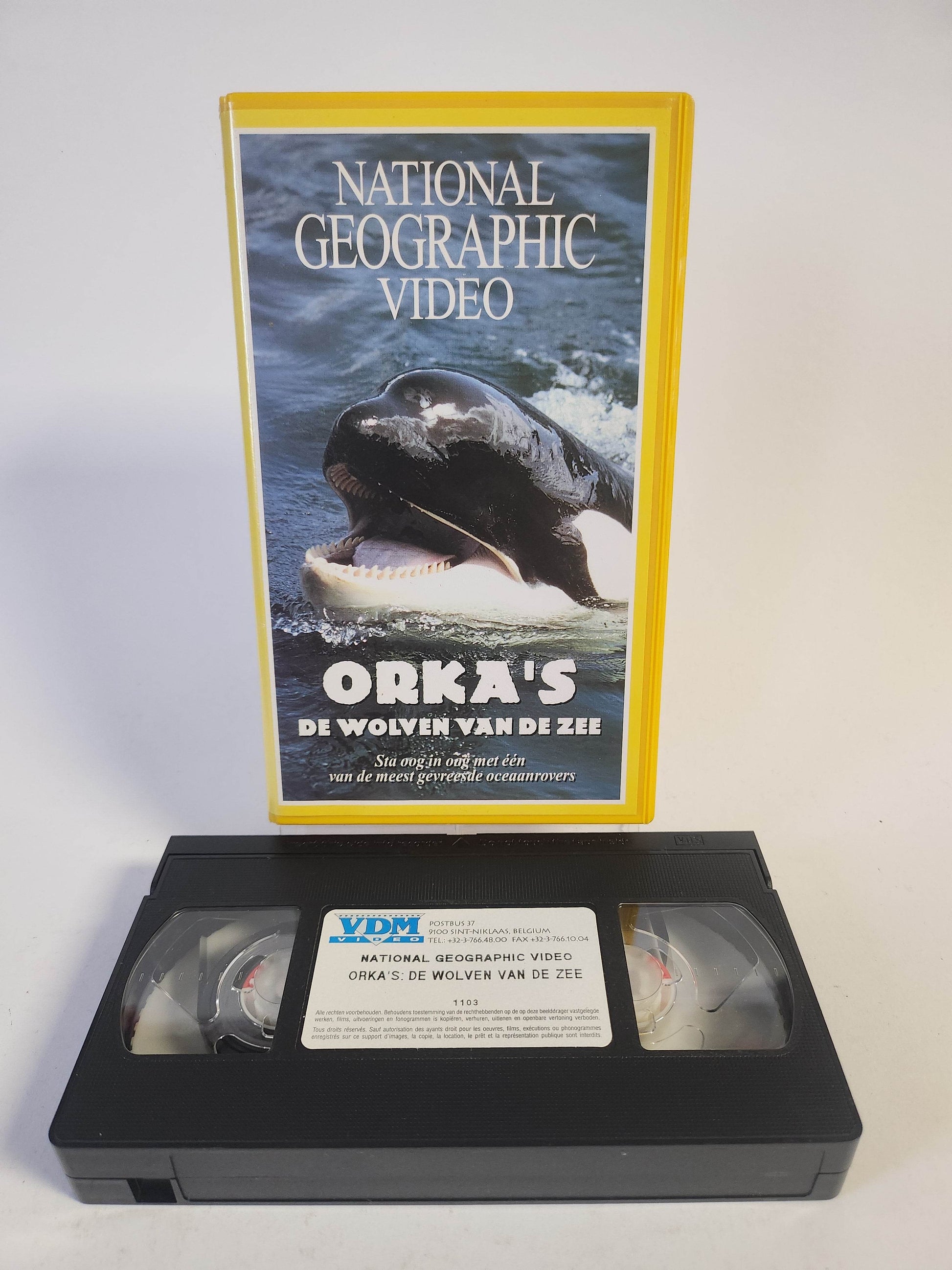 National Geographic: Orka's de Wolven van de Zee VHS - Feniks Gameshop