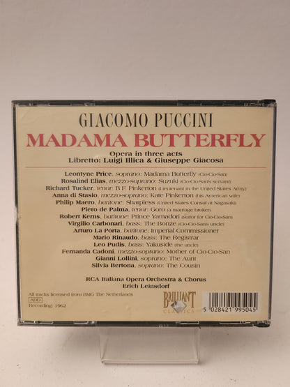 Giacomo Puccini: Madama Butterlfly CD