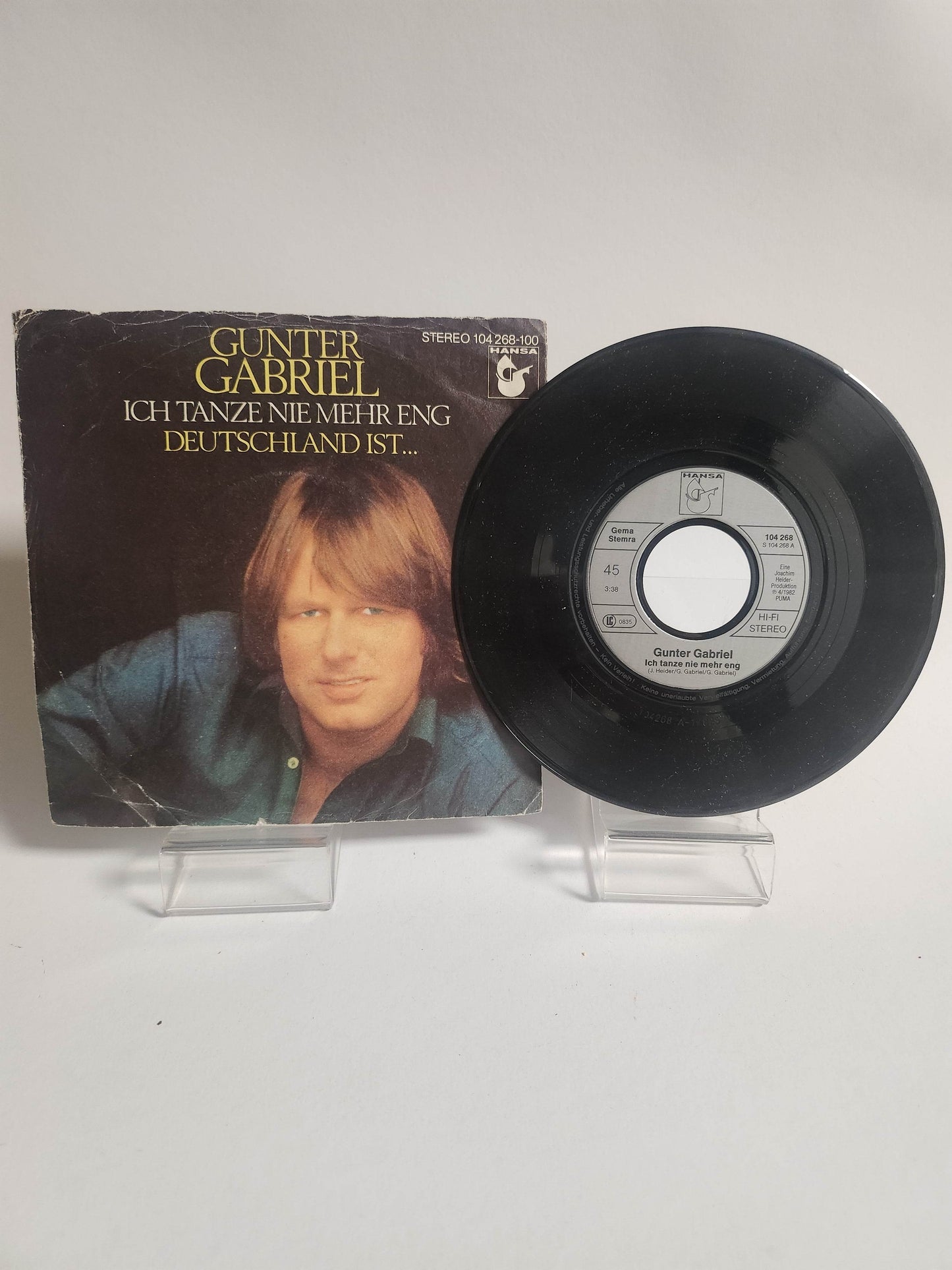 Gunter Gabriel: Ich Tanze Nie Mehr Eng Single Vinyl - Feniks Gameshop