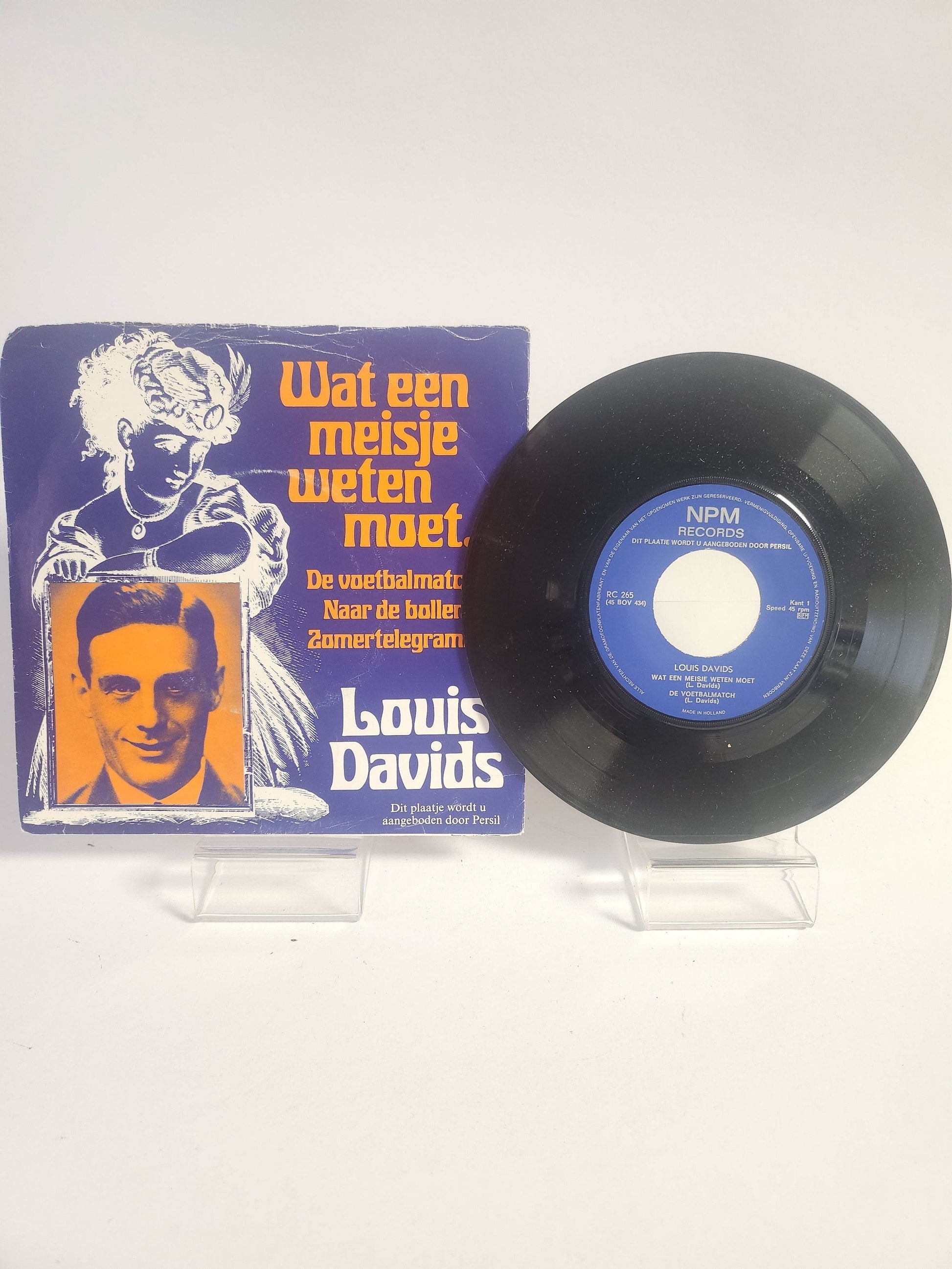 Louis Davids: Wat een Meisje weten Moet Single Vinyl - Feniks Gameshop