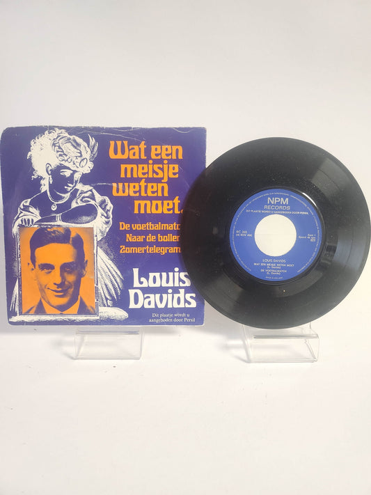 Louis Davids: Wat een Meisje weten Moet Single Vinyl - Feniks Gameshop