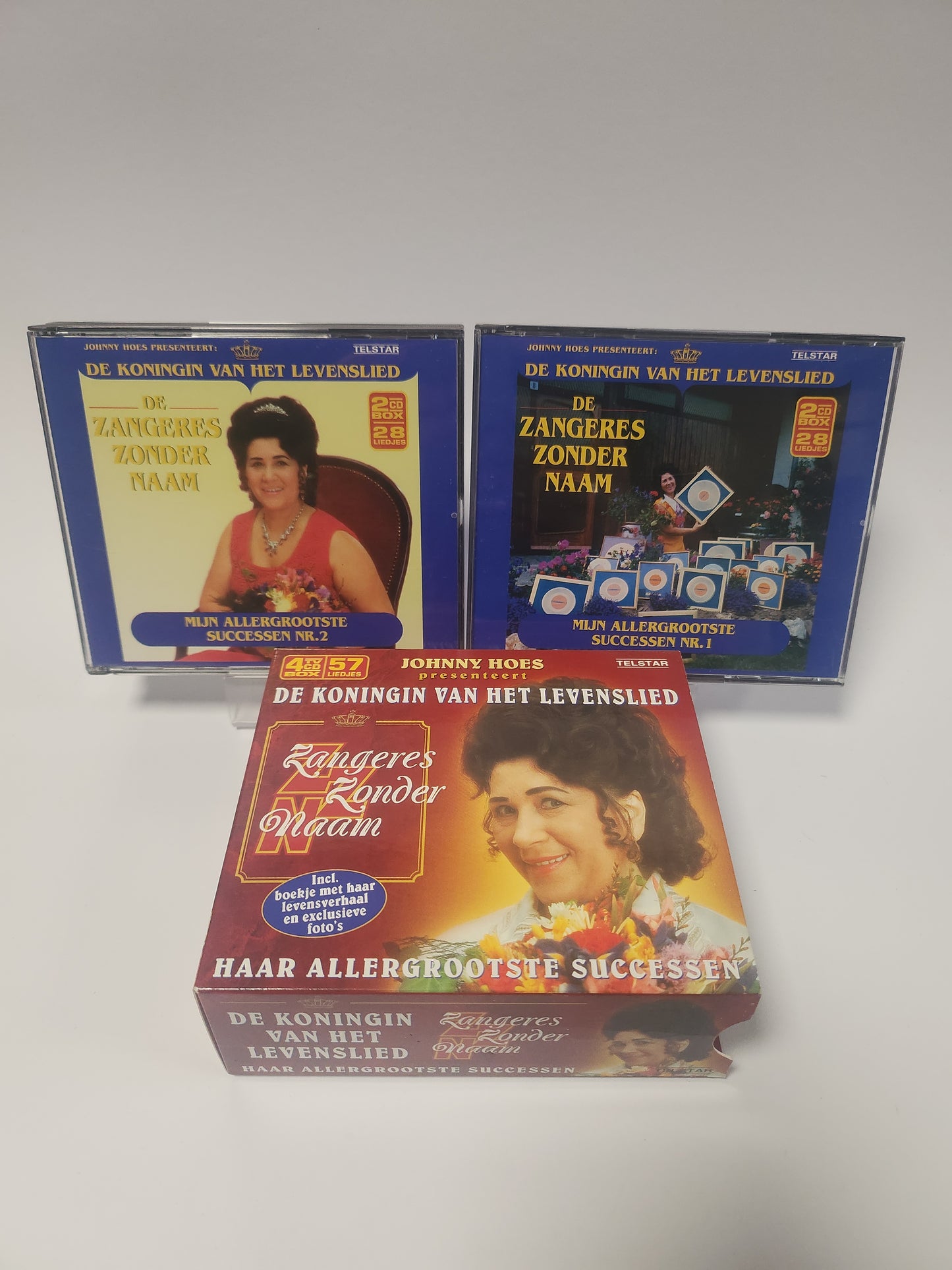 Zangeres zonder Naam: de Koningin van het Levenslied 4 Box CD