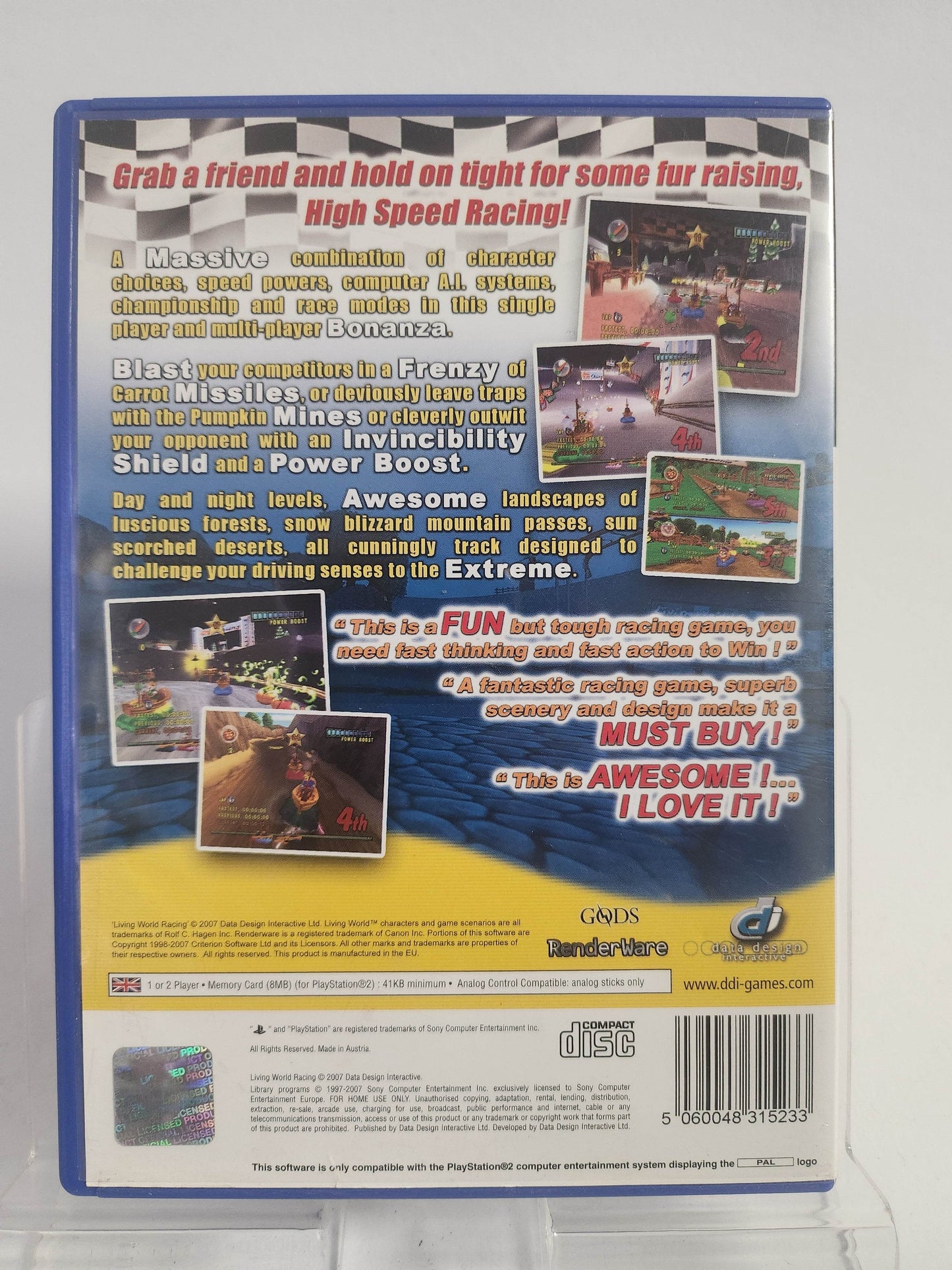 Living World Racing Playstation 2 - Feniks Gameshop