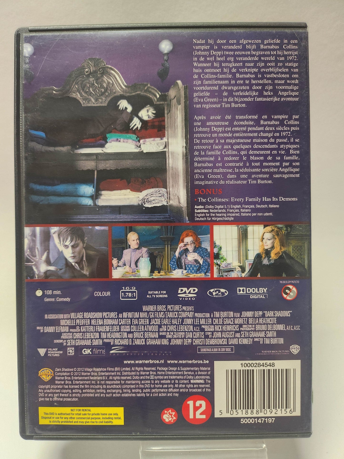 Dark Shadows DVD - Feniks Gameshop