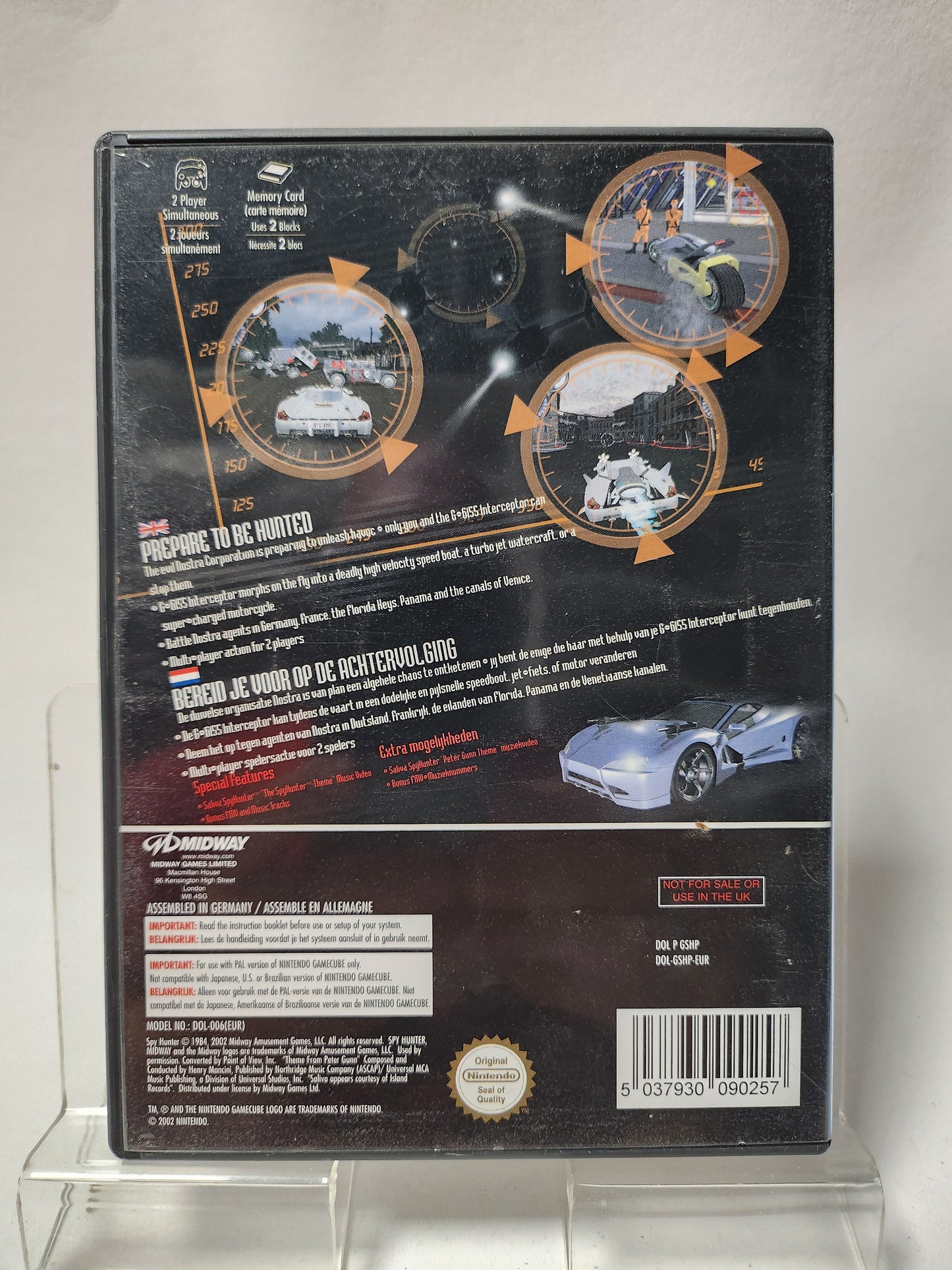 Spy Hunter Nintendo Gamecube