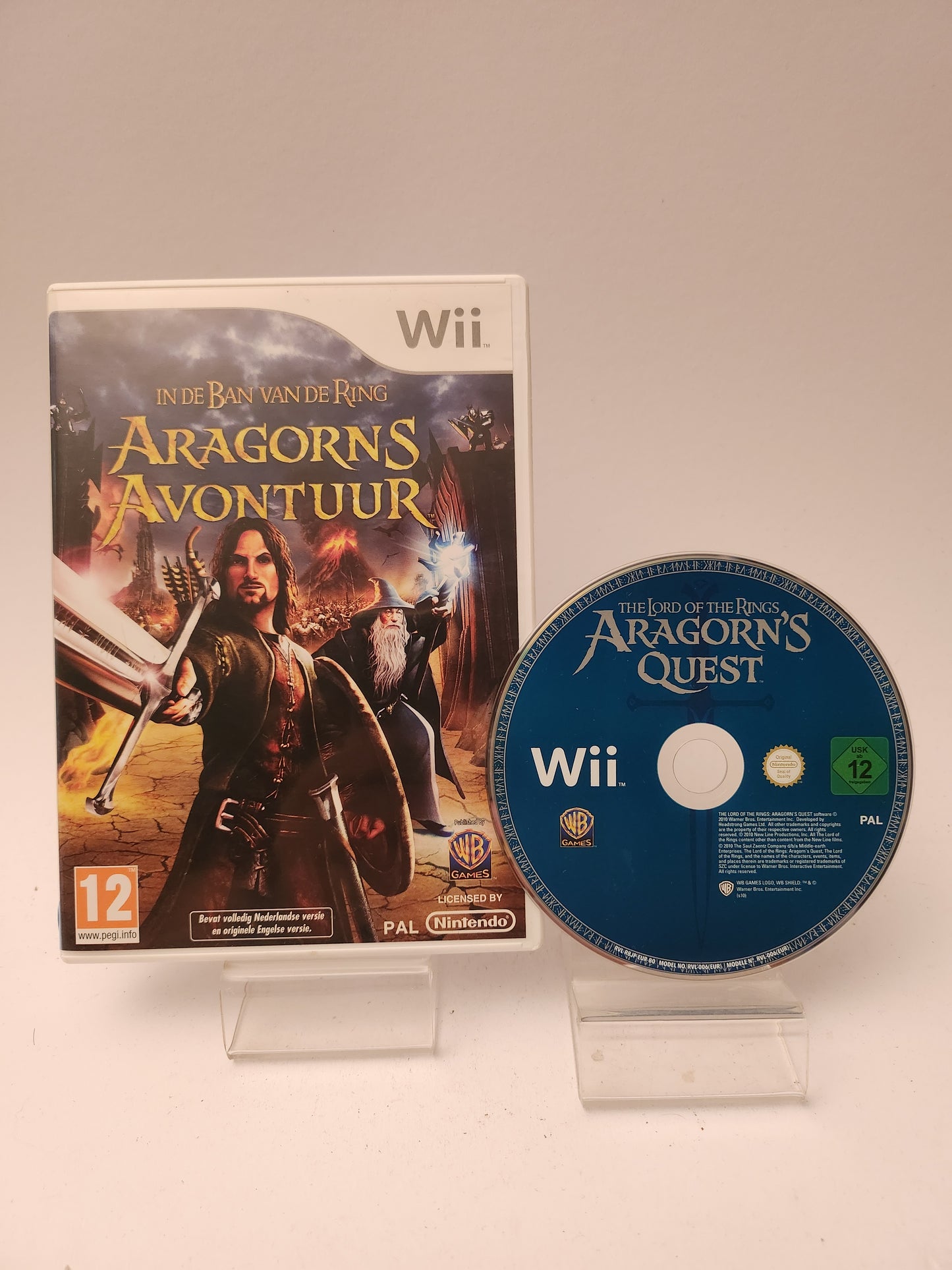 Lord of the Rings Aragorn's Quest (No Book) Nintendo Wii