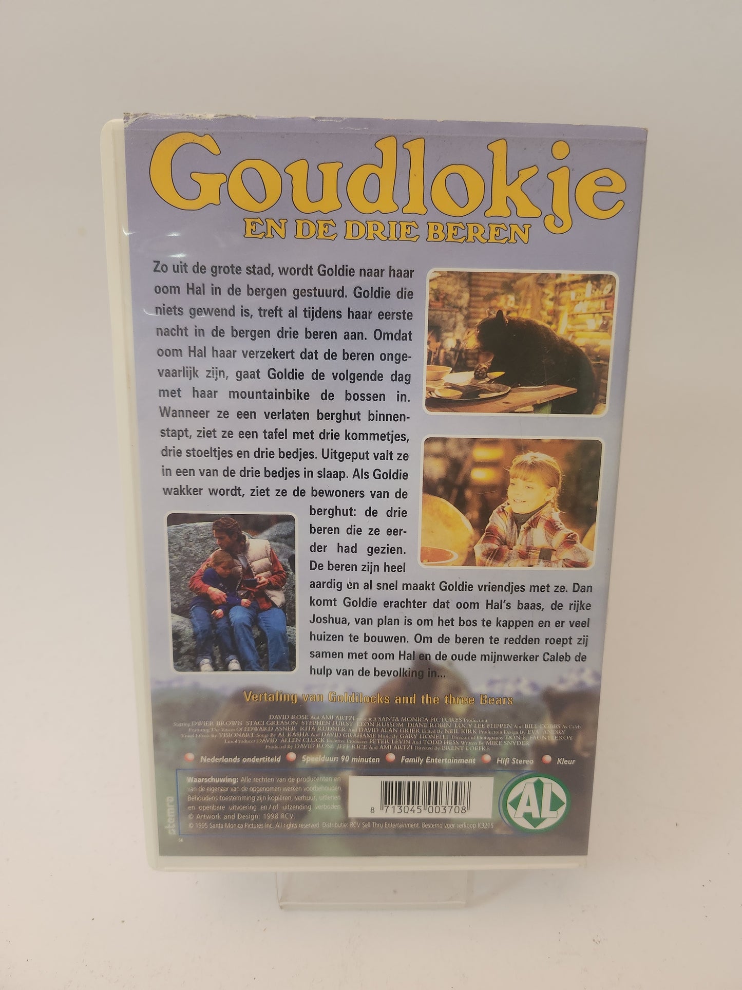 Goudlokje en de Drie Beren VHS Kids