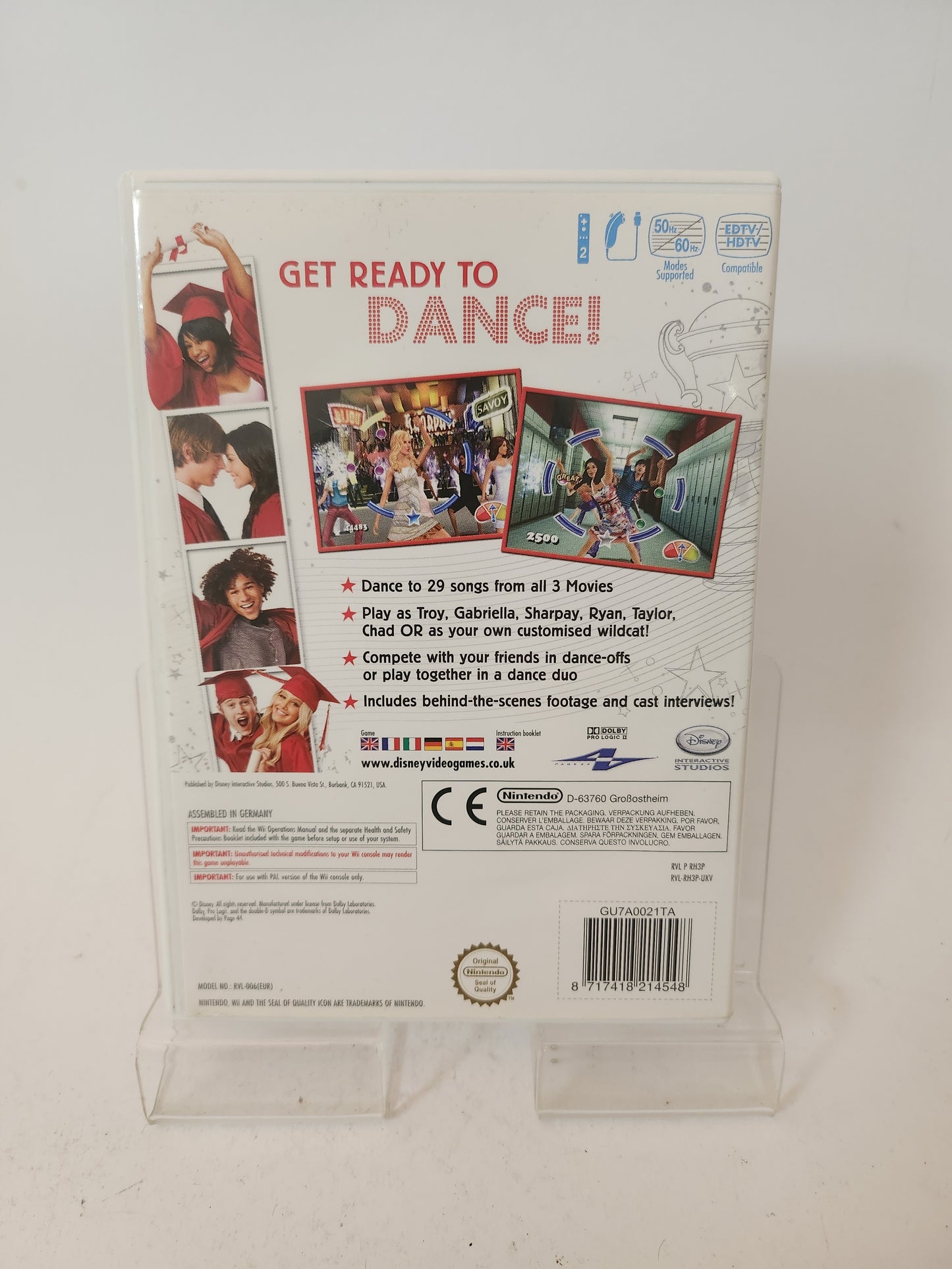 Disney High School Musical Dance 3 Senior Year Nintendo Wii