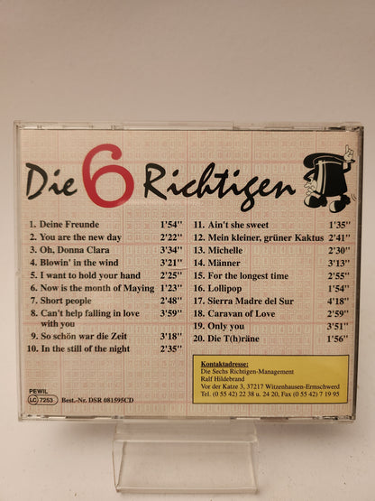 Die 6 Richtigen: A-Cappella-Album CD