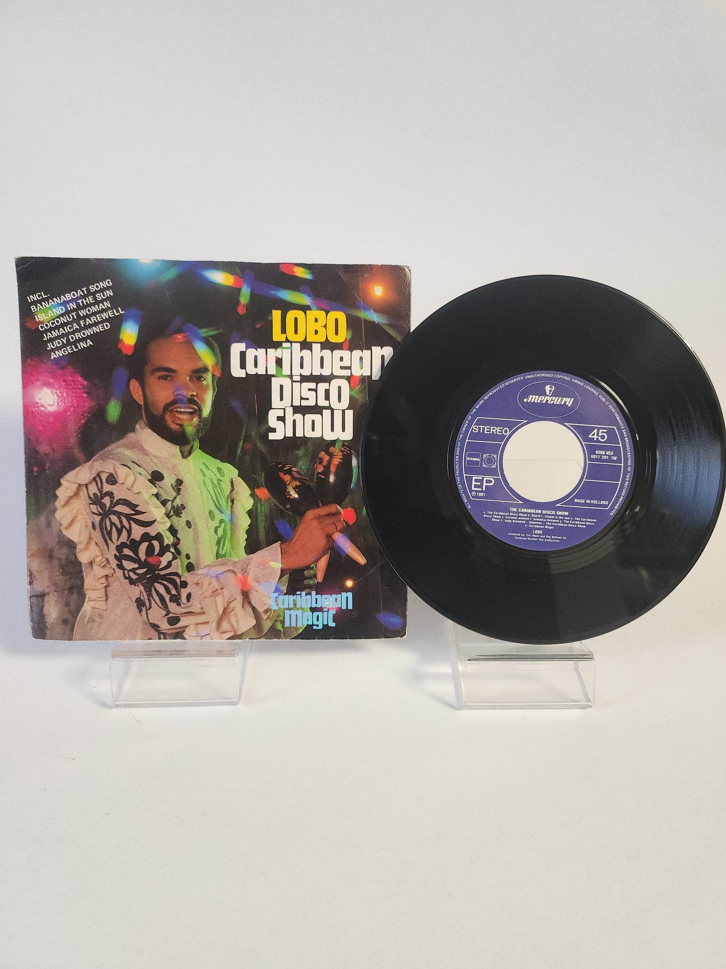 Lobo: Caribbean Disco Show Single Vinyl - Feniks Gameshop