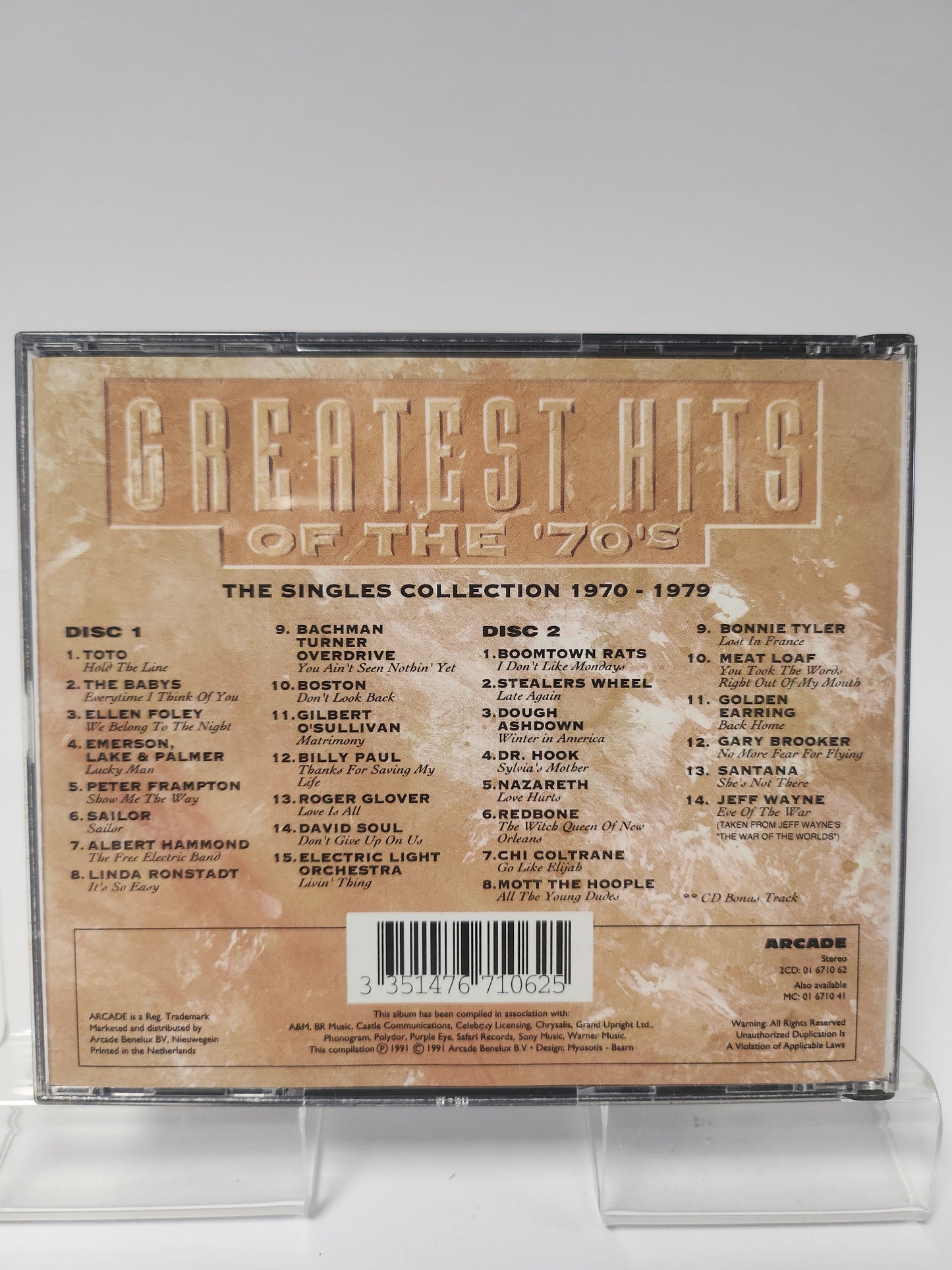 Greatest Hits of the 70's: the Singles Collection 1970-1979 CD