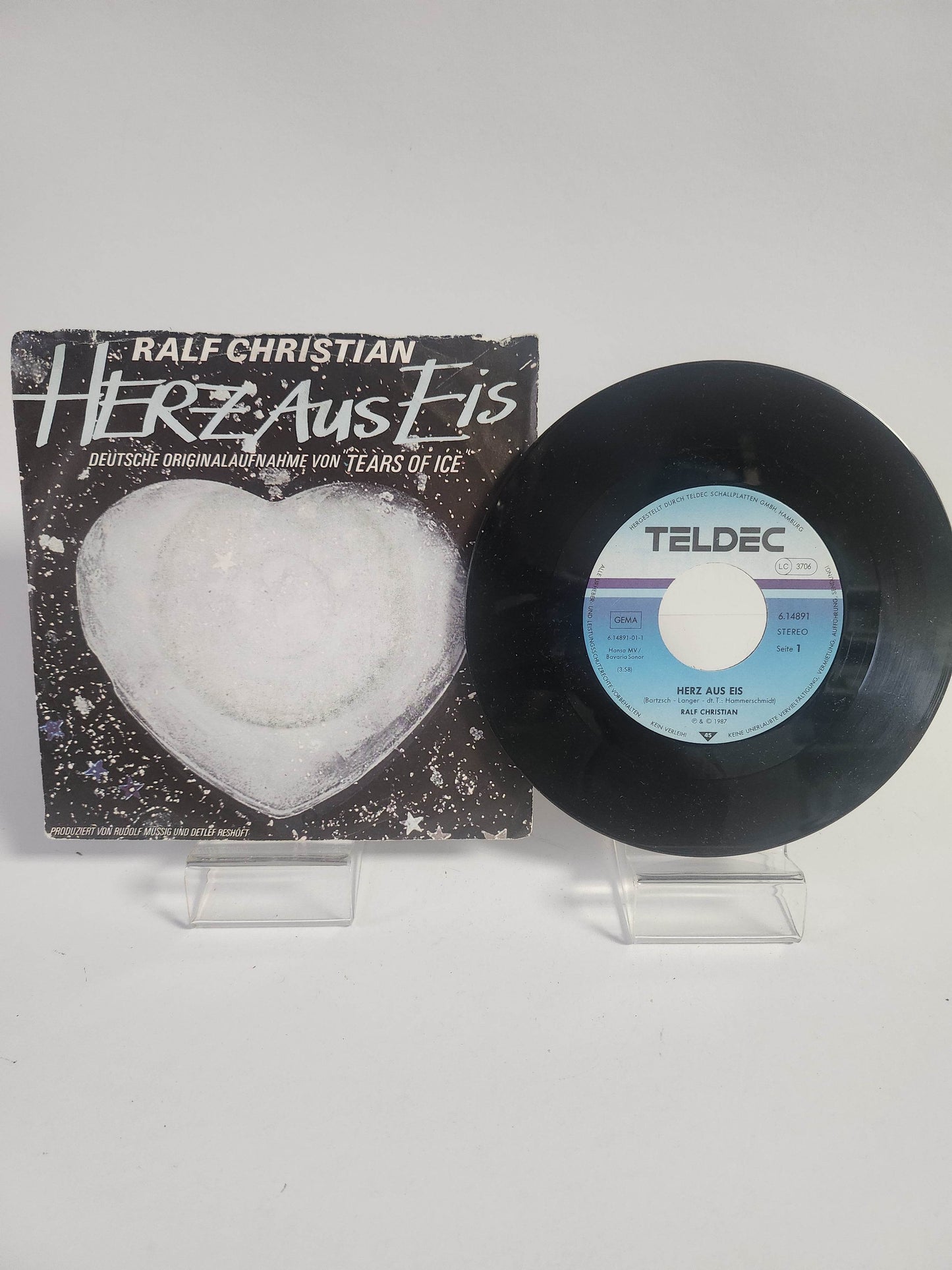 Ralf Christian: Herz aus Eis Single Vinyl - Feniks Gameshop