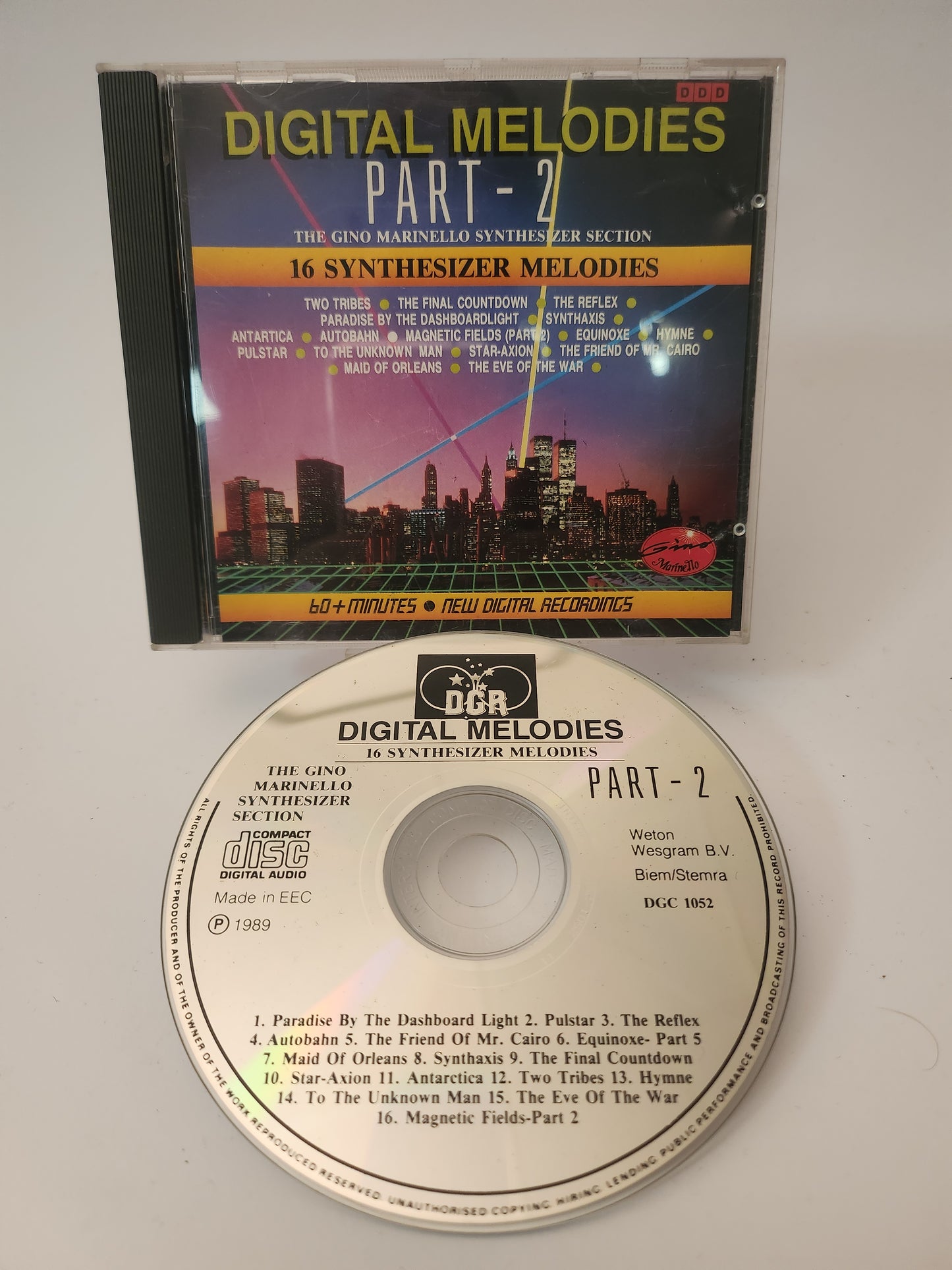 Digital Melodies: 16 Synthesizer Melodies Part 2 CD
