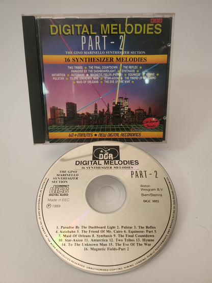 Digital Melodies: 16 Synthesizer Melodies Part 2 CD