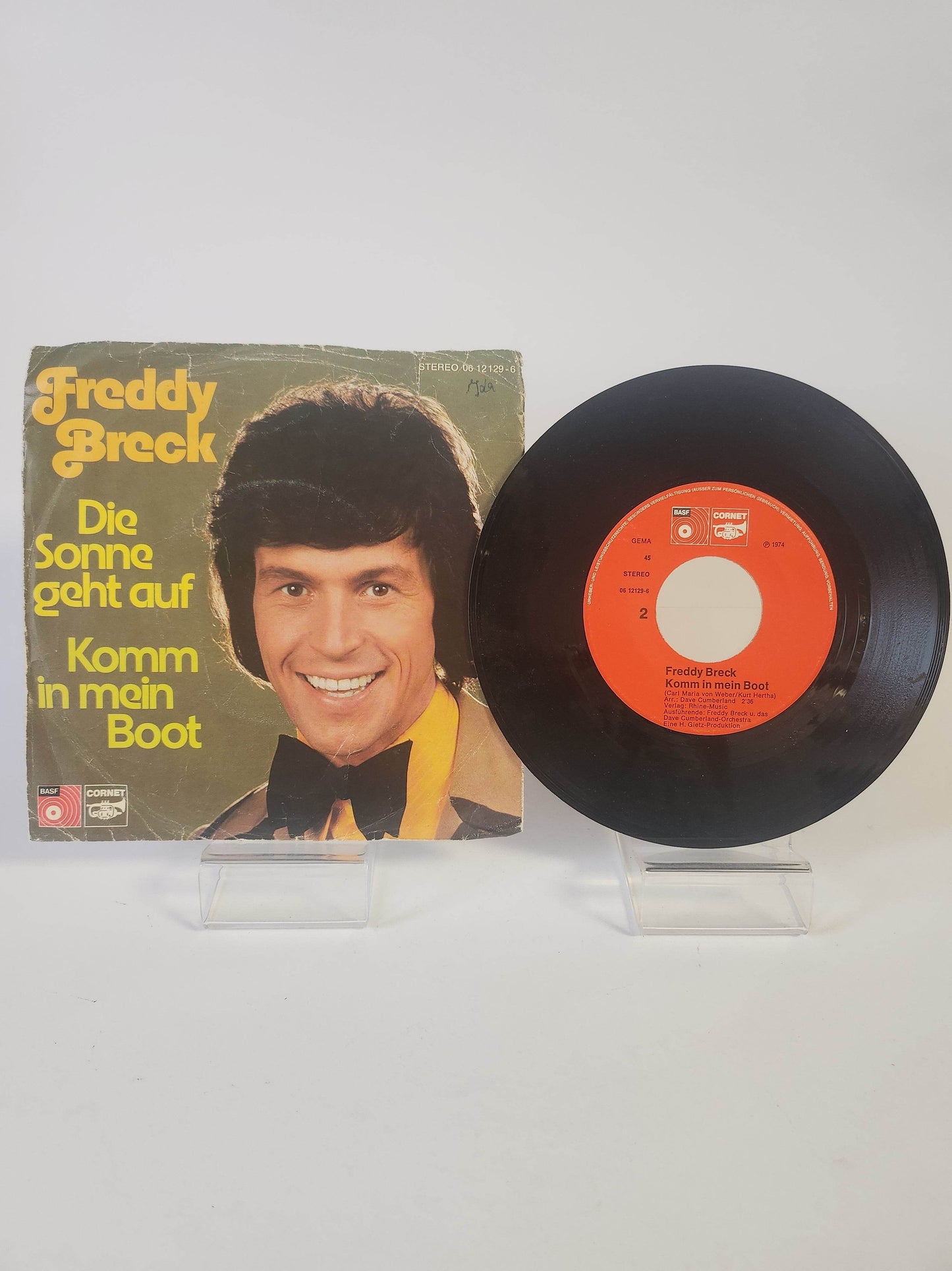 Freddy Breck: Die Sonne geht Auf Single Vinyl - Feniks Gameshop