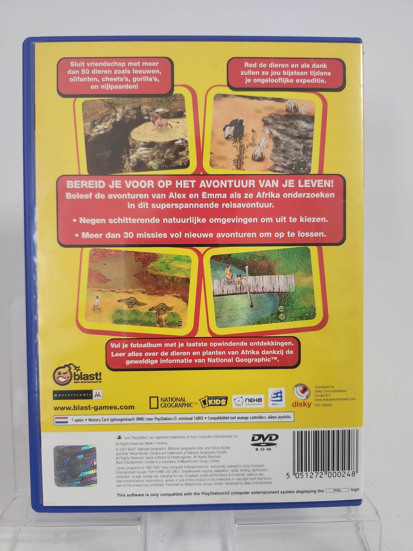 National Geographic Safari Avonturen Afrika Playstation 2 - Feniks Gameshop