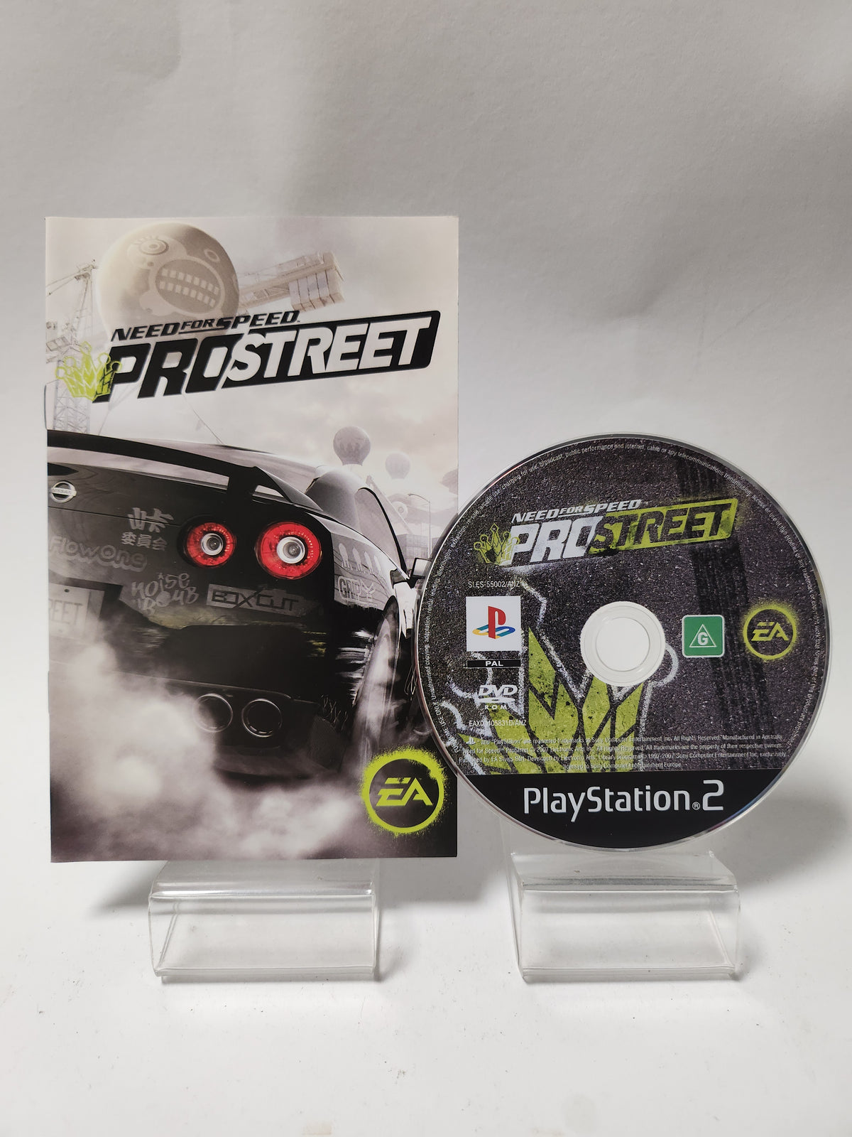 Need for Speed Prostreet Australian Cover Playstation 2