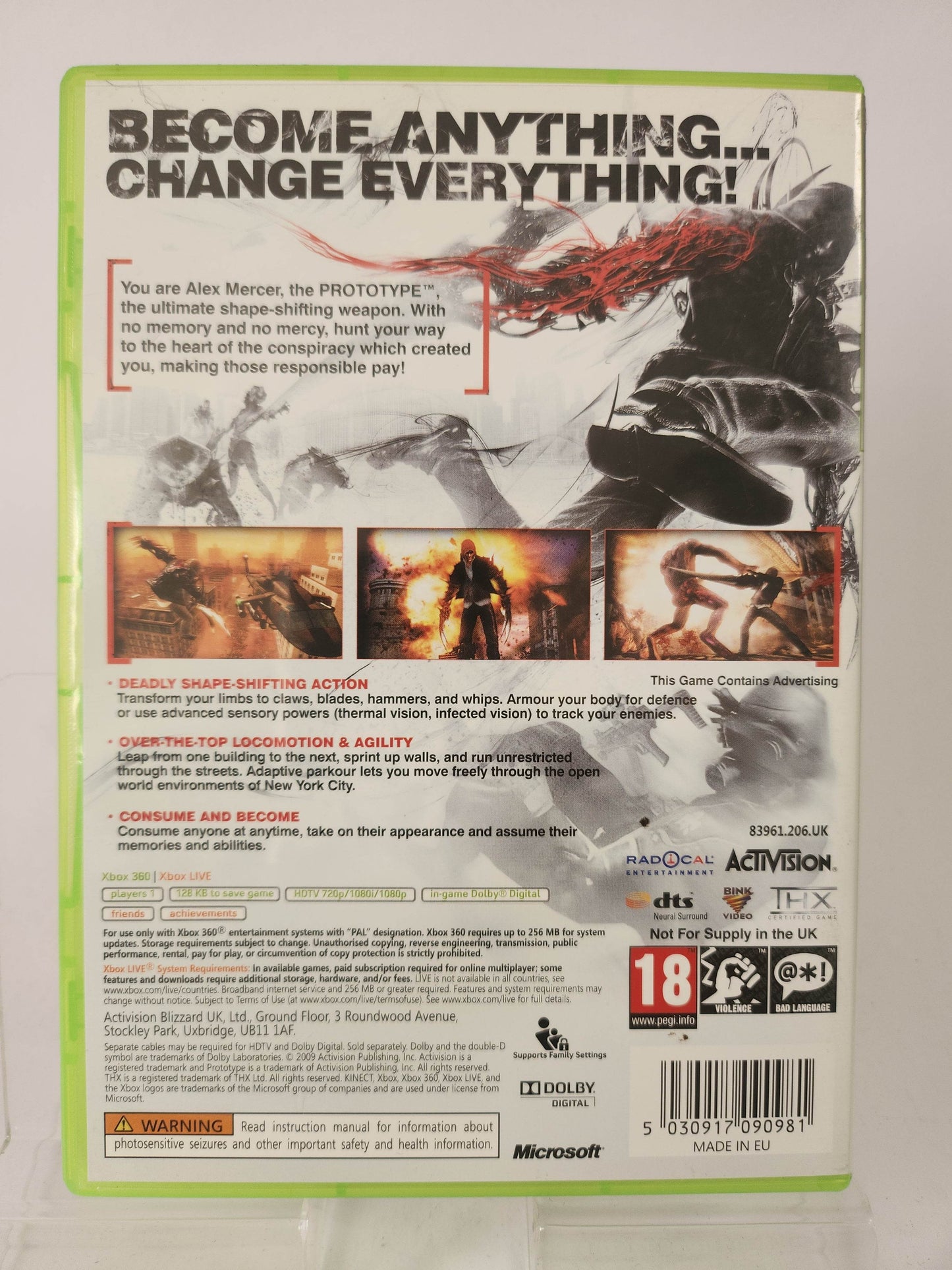 Prototype Classics Xbox 360 - Feniks Gameshop