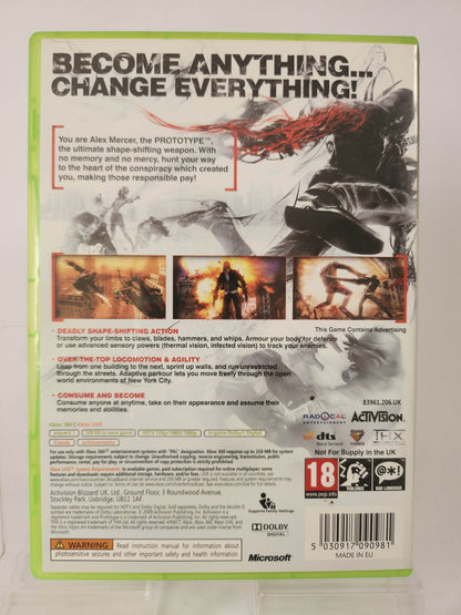 Prototype Classics Xbox 360 - Feniks Gameshop