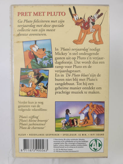 Disney Pret met Pluto VHS Kids - Feniks Gameshop