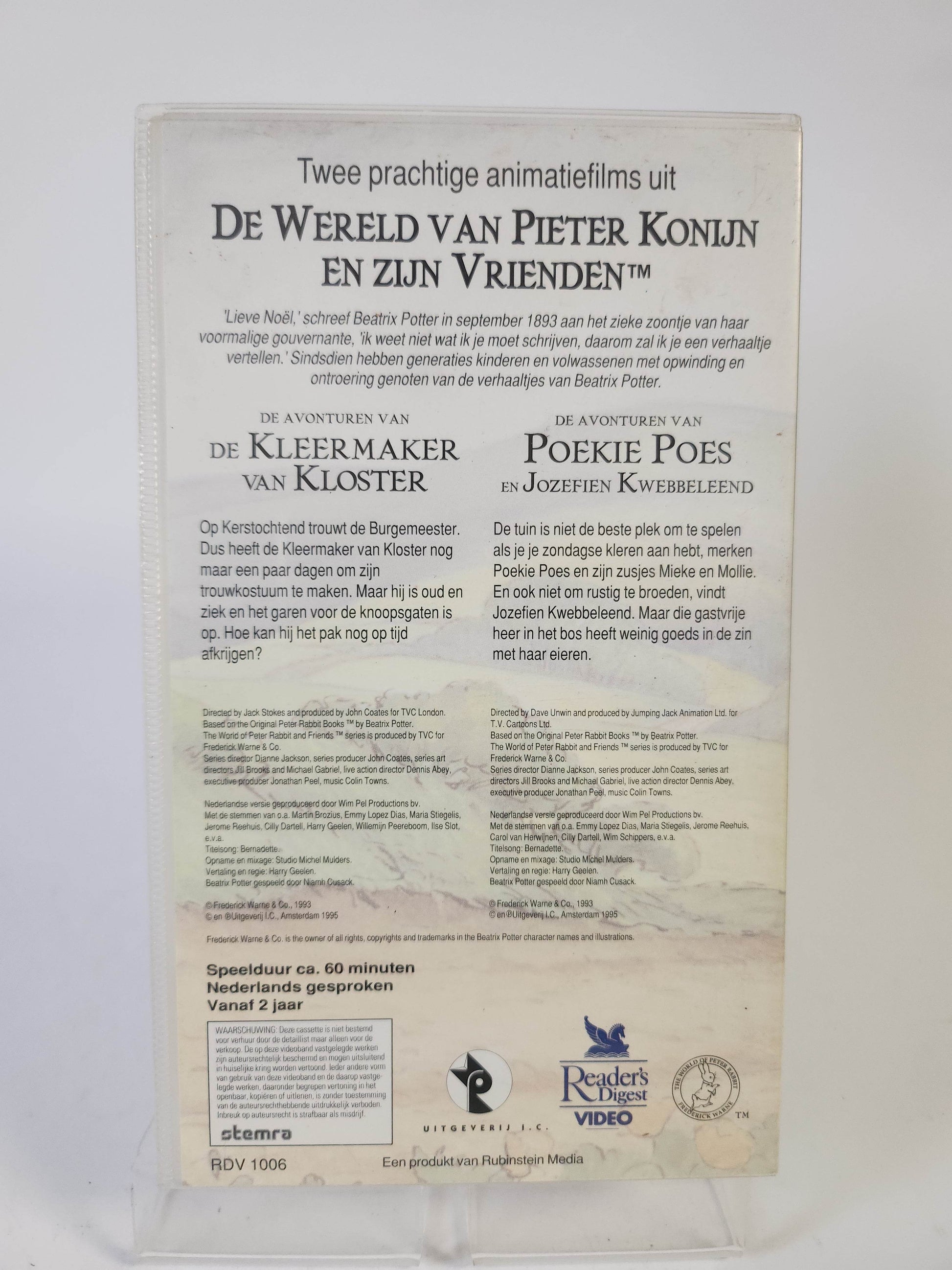 Avonturen van de Kleermaker van Klooster VHS Kids - Feniks Gameshop