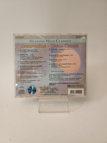 Silenzio High Classics: Opernchöre Opera Choirs CD