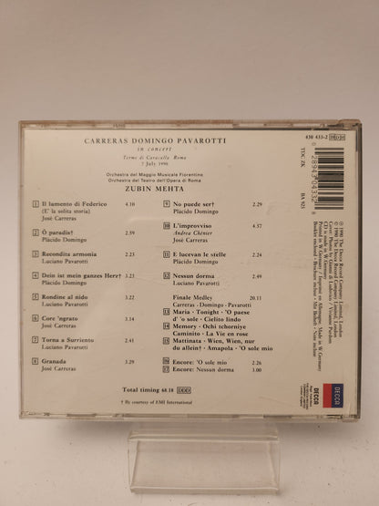 Carreras - Domingo - Pavarotti: Zubin Mehta CD