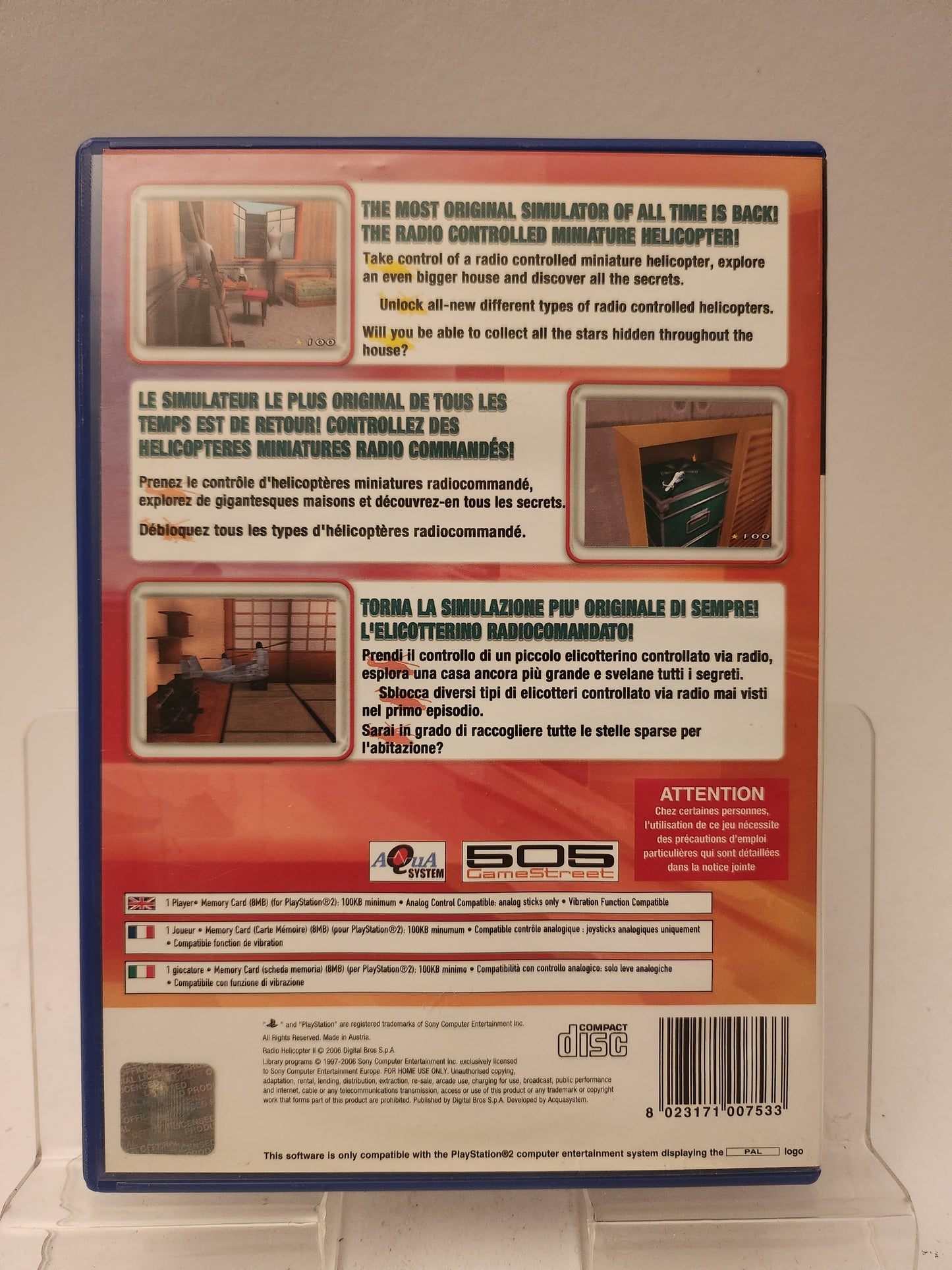 Radio Helicopter II Playstation 2