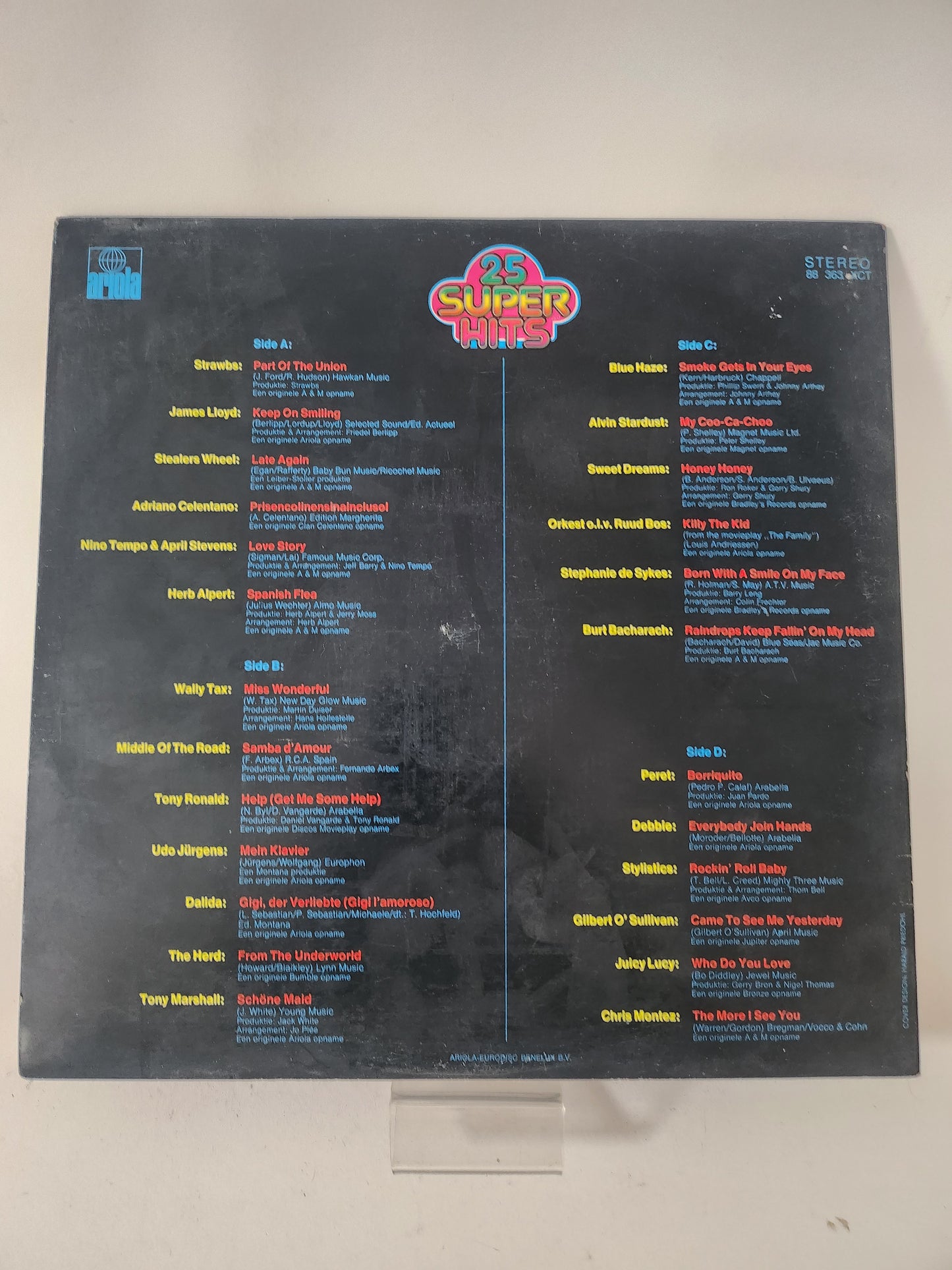 25 Super Hits LP Vinyl