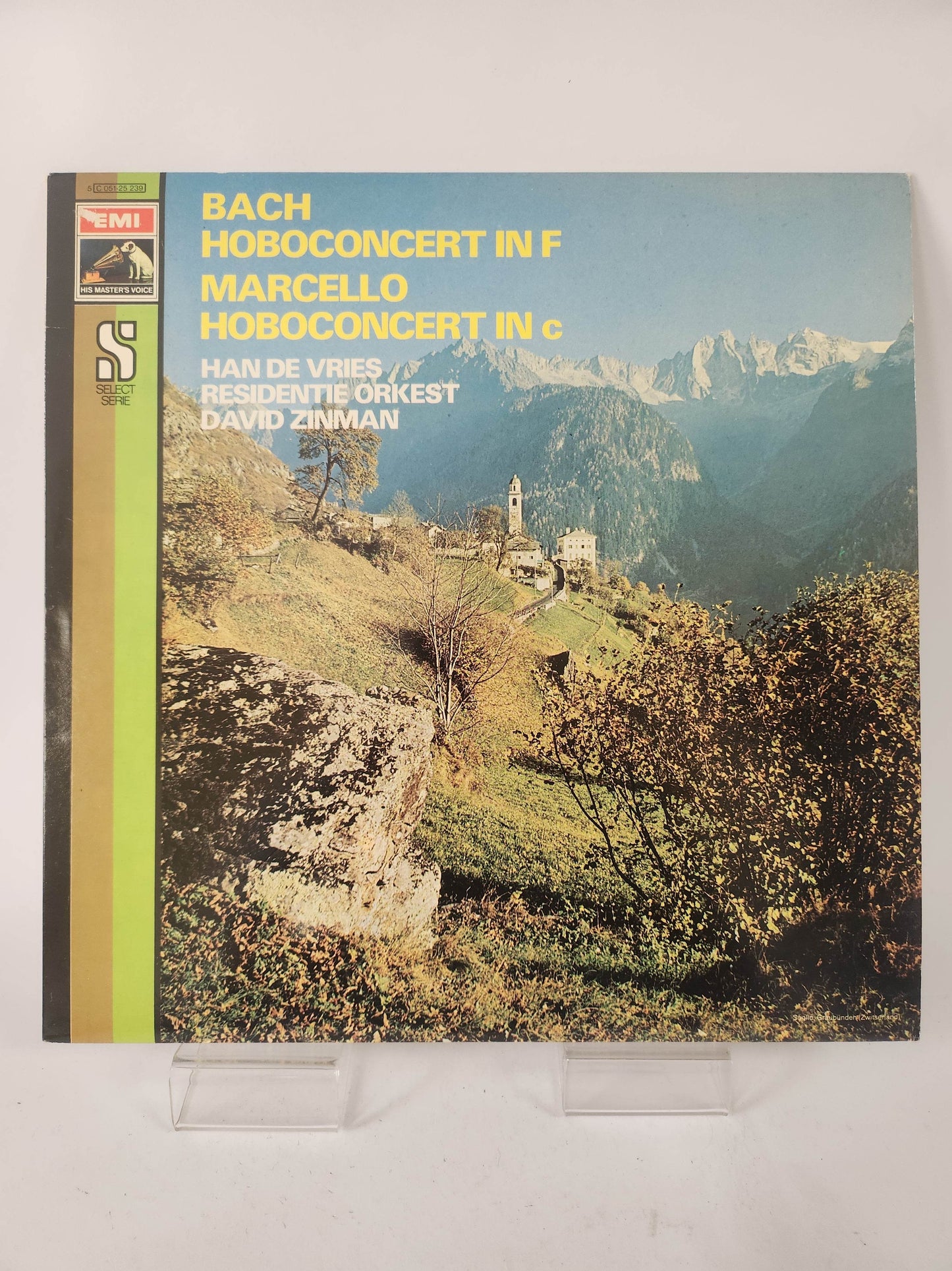 Hans de Vries: Bach & Marcello LP Vinyl - Feniks Gameshop