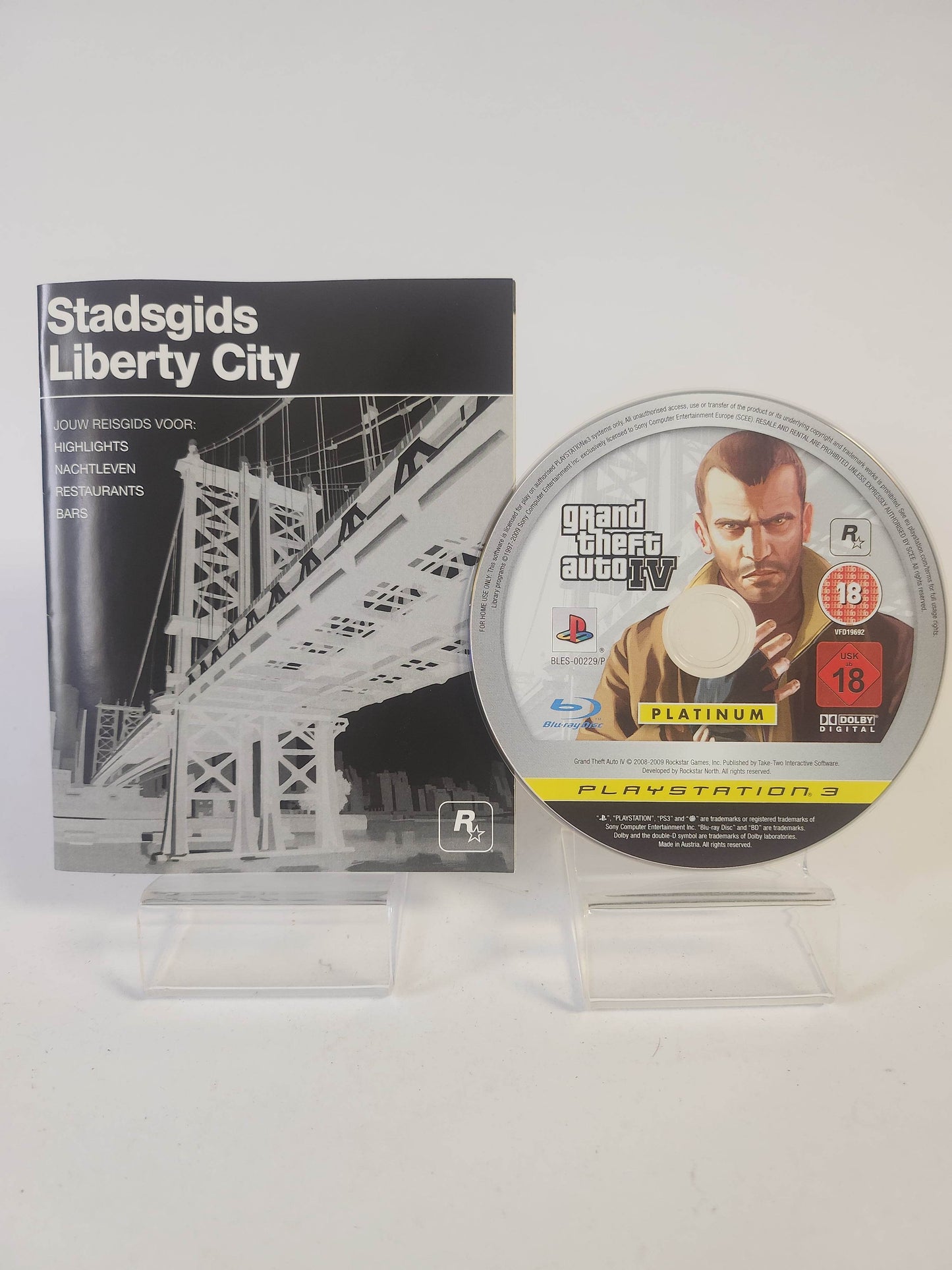 Grand Theft Auto IV Platinum (No Map) PlayStation 3 - Feniks Gameshop